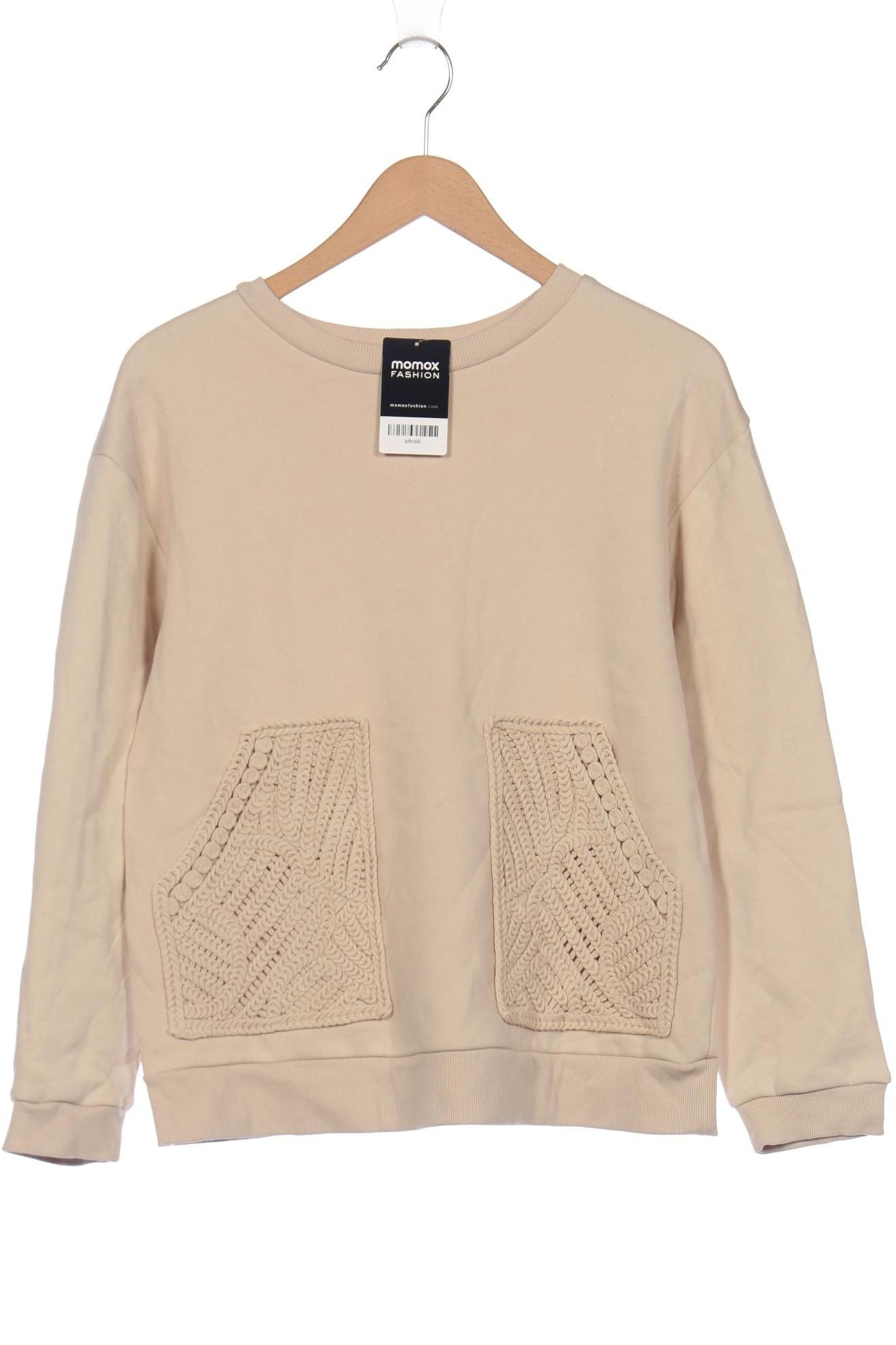 

Zara Damen Sweatshirt, beige, Gr. 38