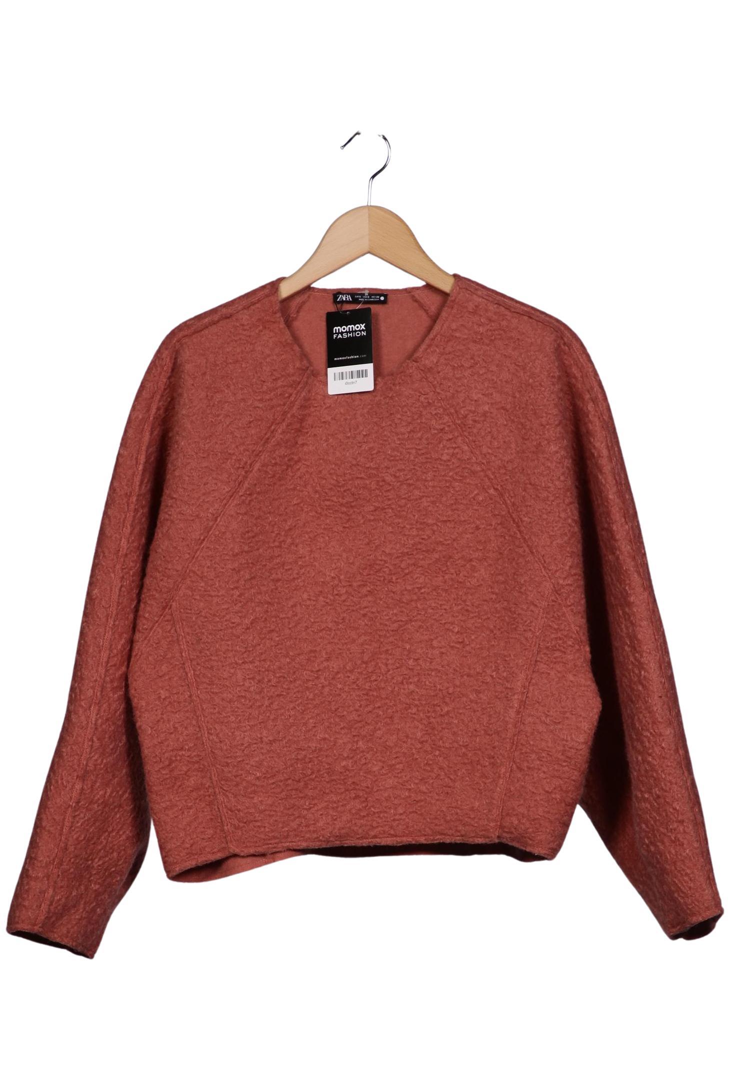 

Zara Damen Sweatshirt, rot, Gr. 36