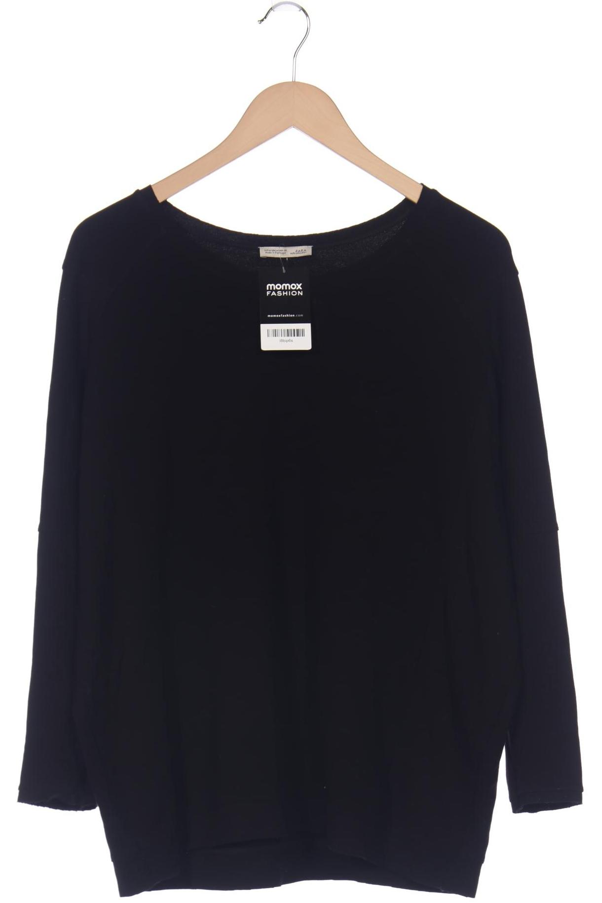 

ZARA Damen Sweatshirt, schwarz