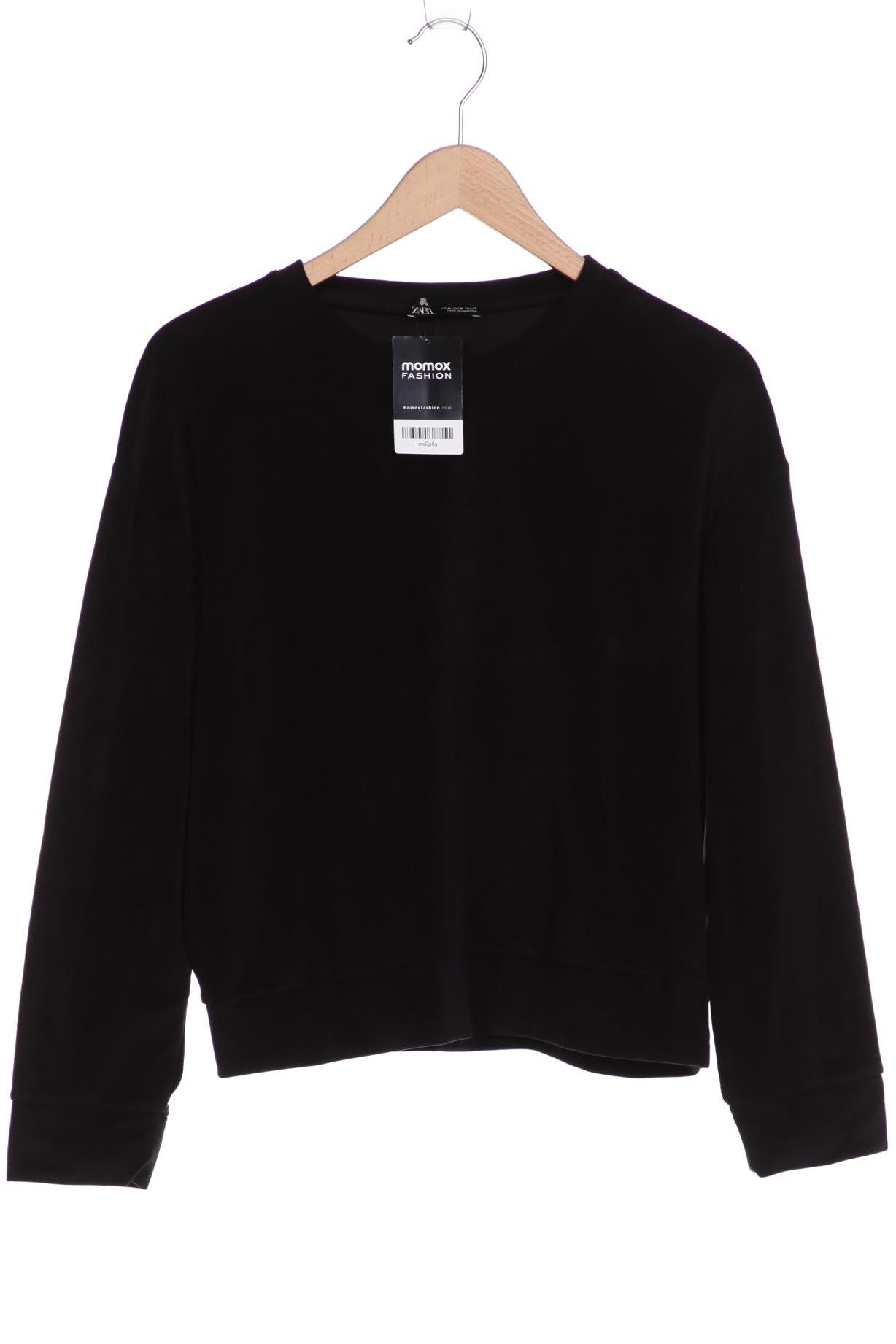 

Zara Damen Sweatshirt, schwarz, Gr. 38