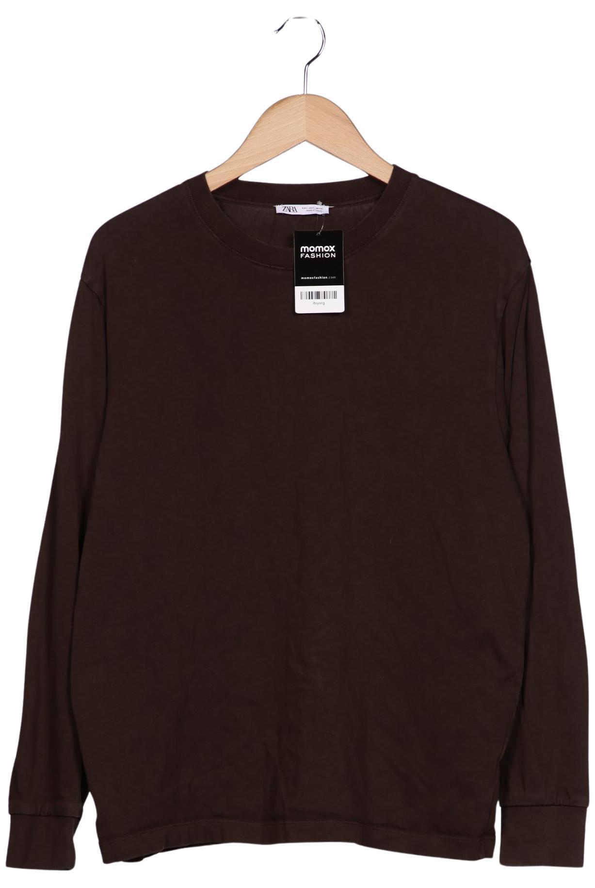 

Zara Damen Sweatshirt, braun, Gr. 42