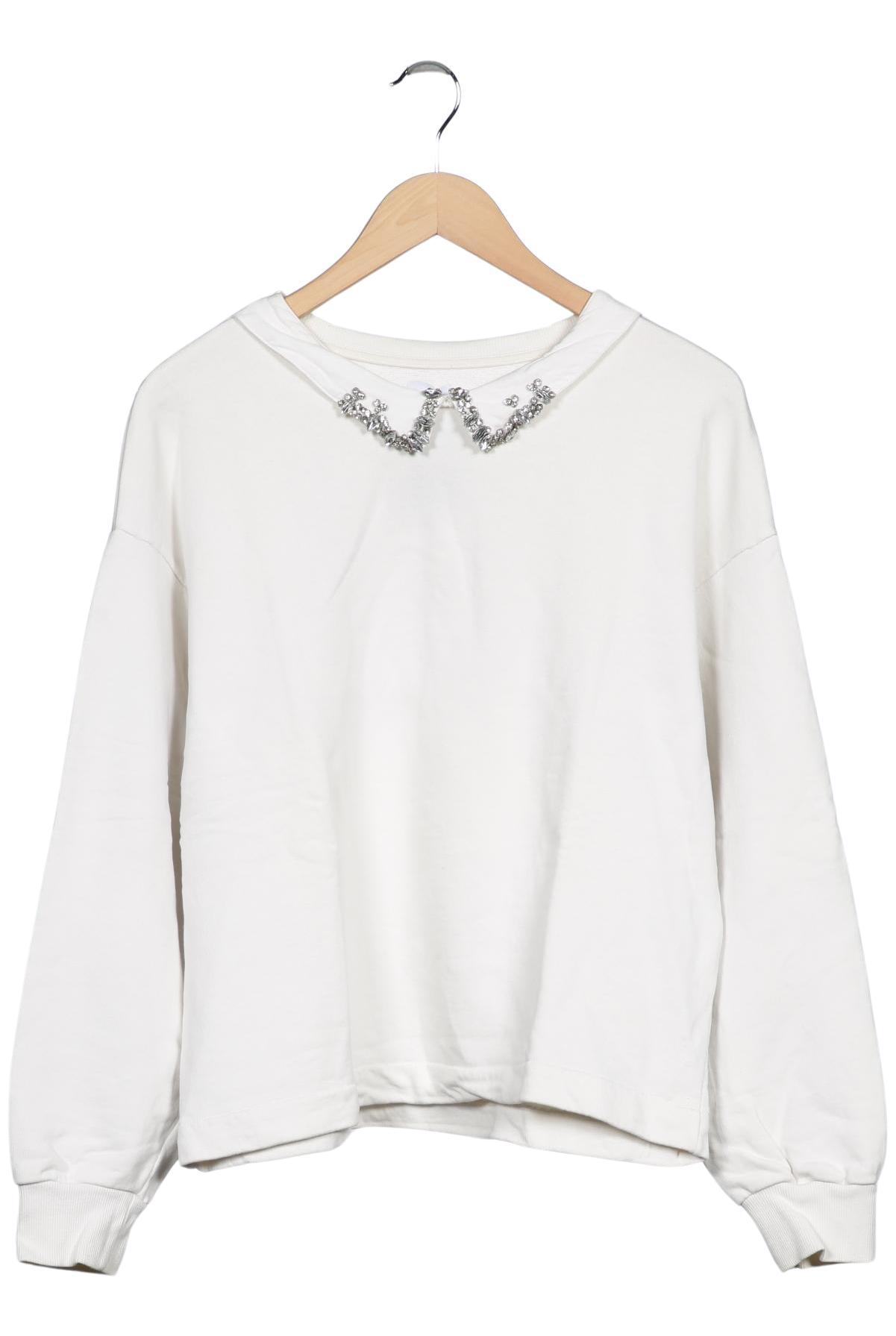 

Zara Damen Sweatshirt, weiß, Gr. 42