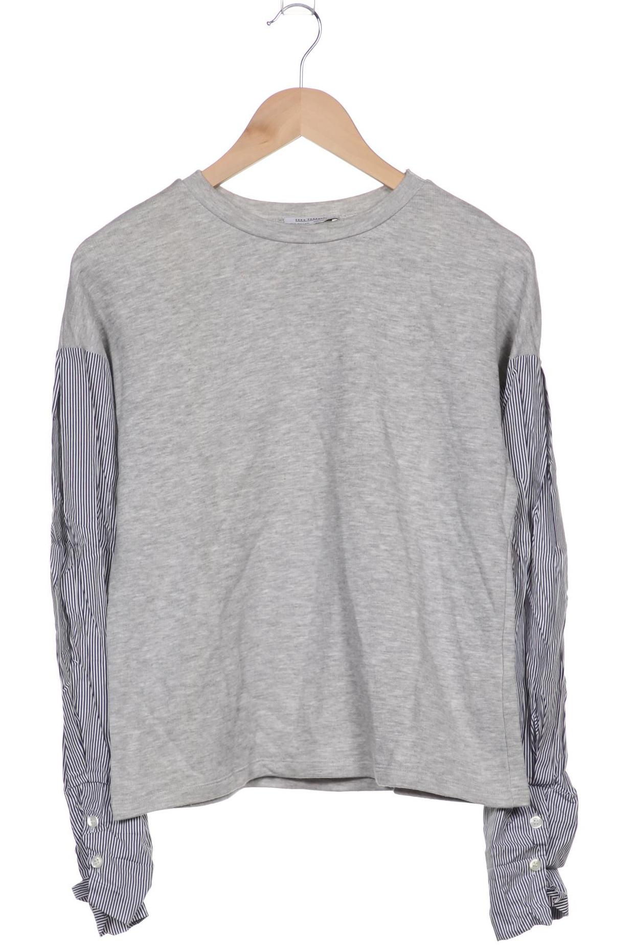 

ZARA Damen Sweatshirt, grau