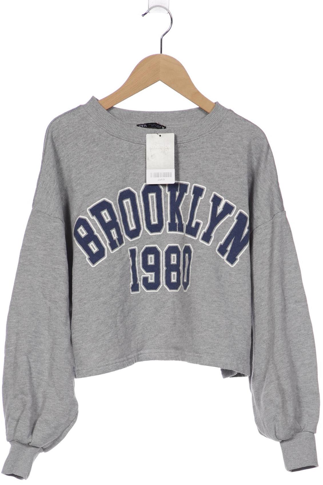 

ZARA Damen Sweatshirt, grau
