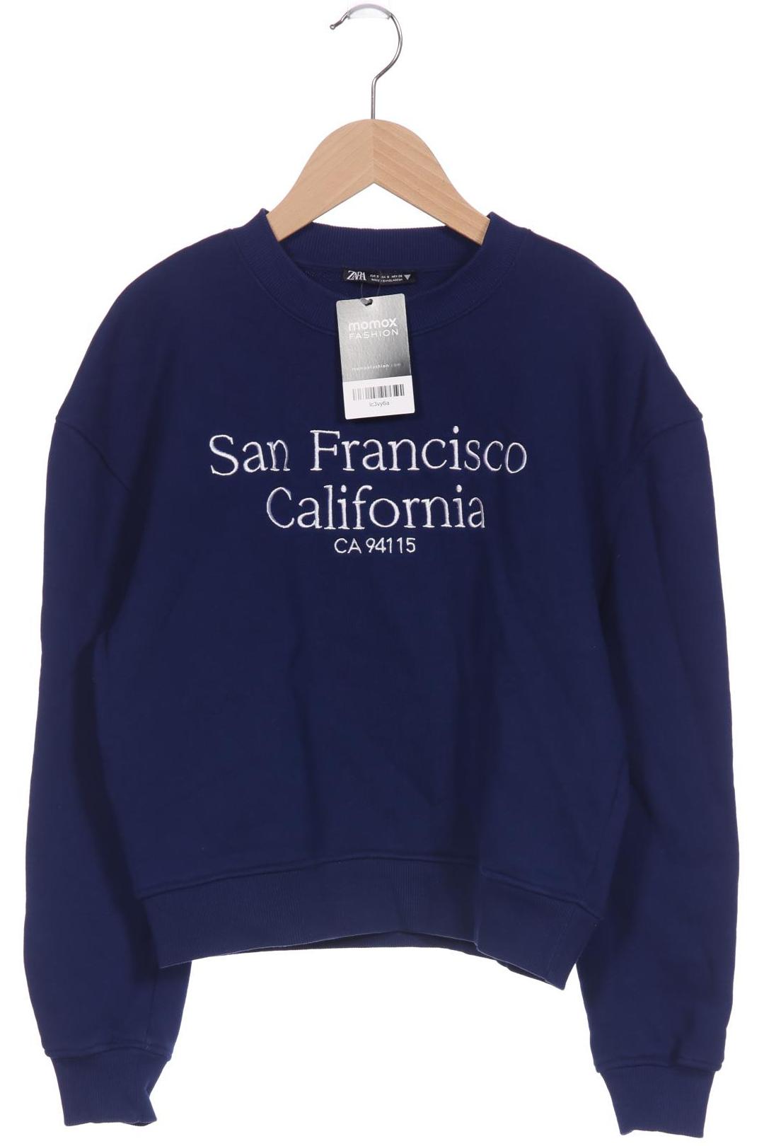 

Zara Damen Sweatshirt, marineblau, Gr. 36