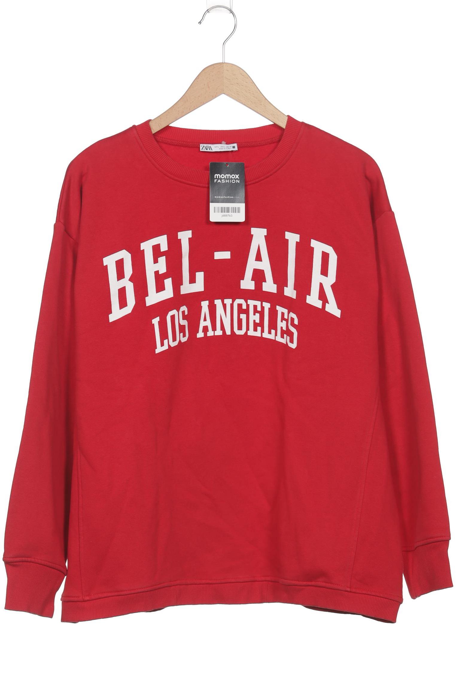 

Zara Damen Sweatshirt, rot, Gr. 42
