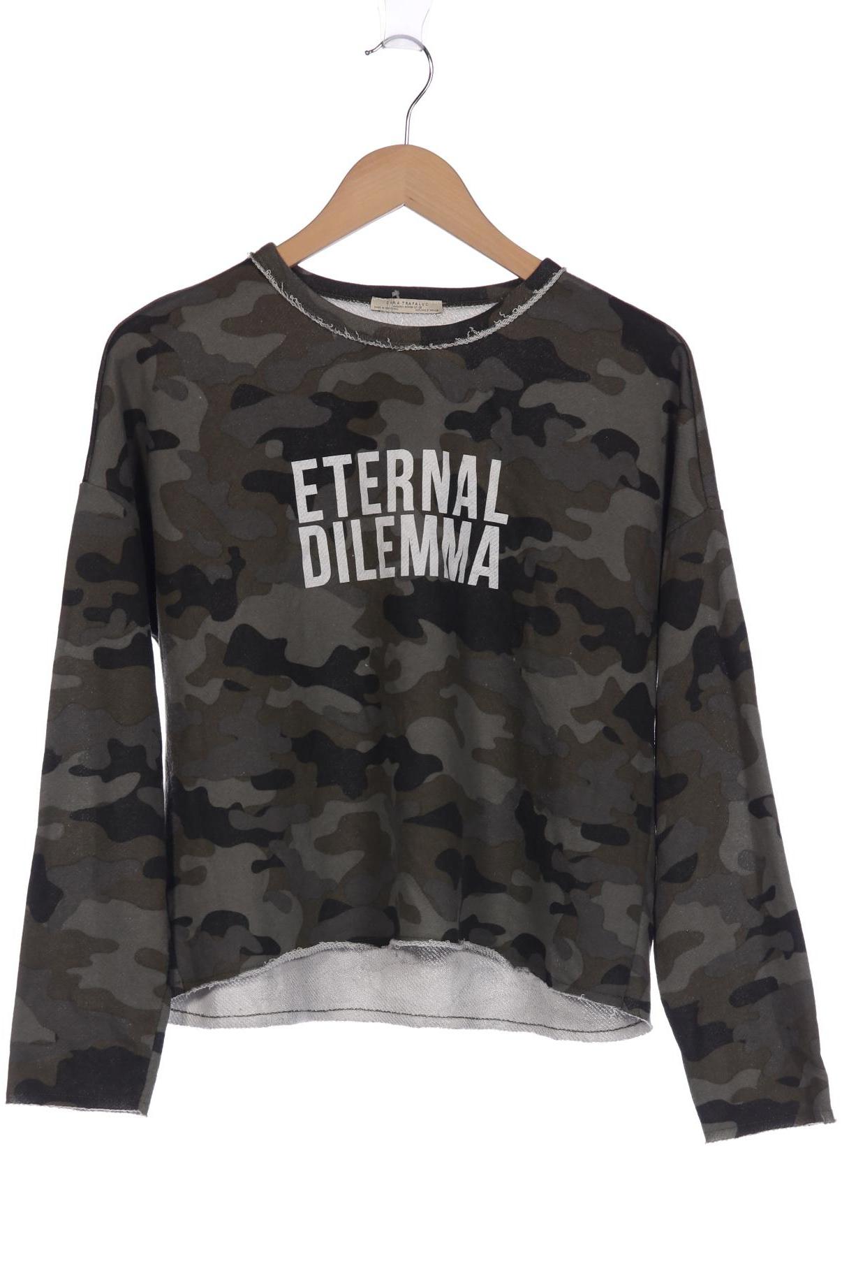 

ZARA Damen Sweatshirt, grün
