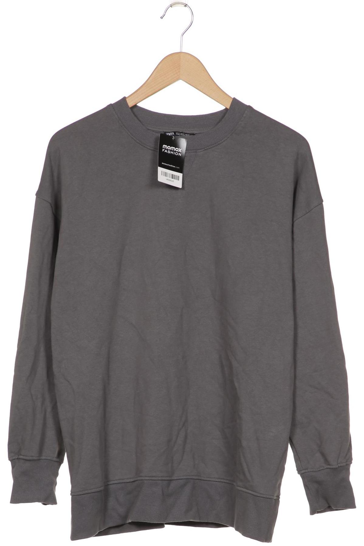

ZARA Damen Sweatshirt, grau