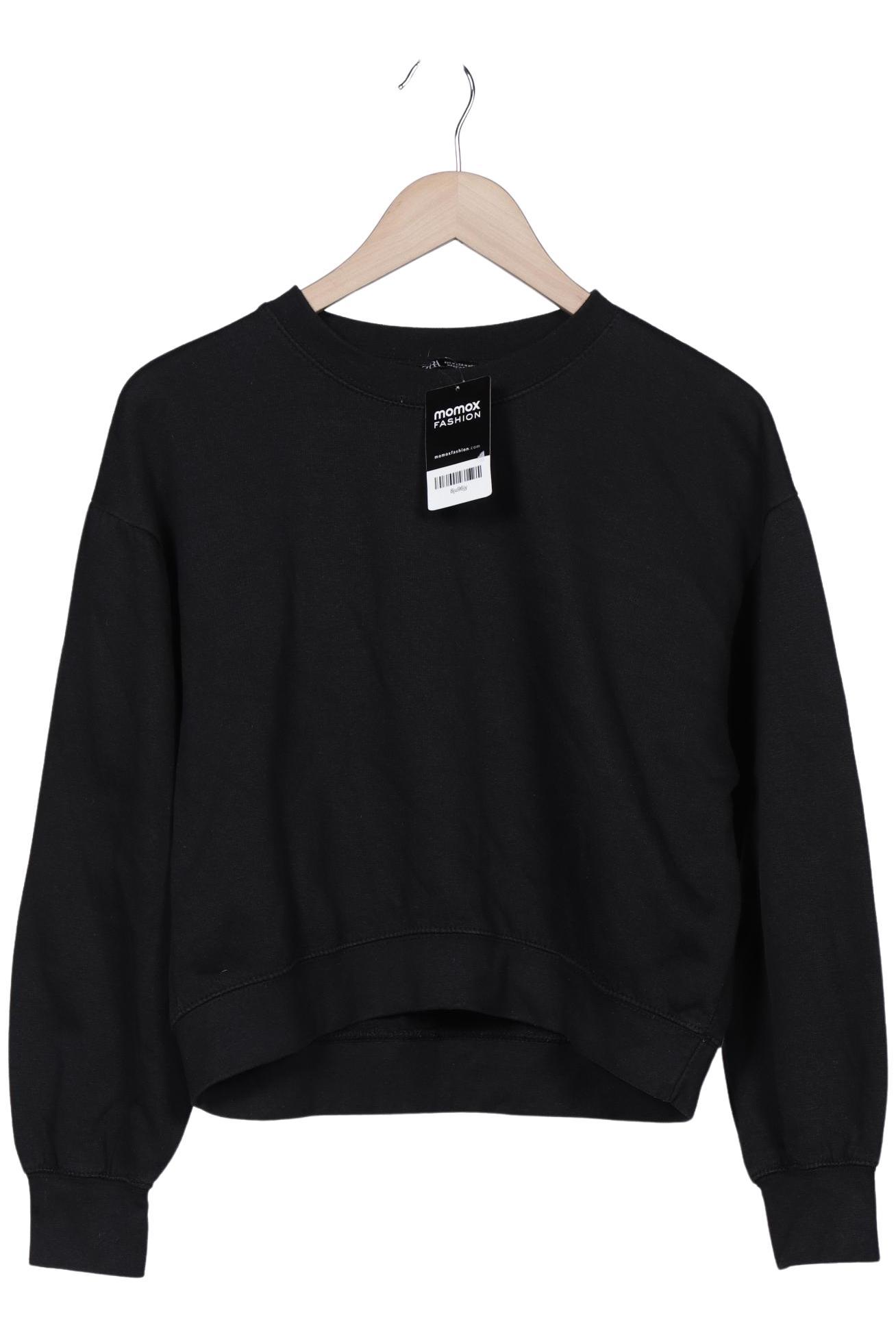 

Zara Damen Sweatshirt, schwarz, Gr. 38