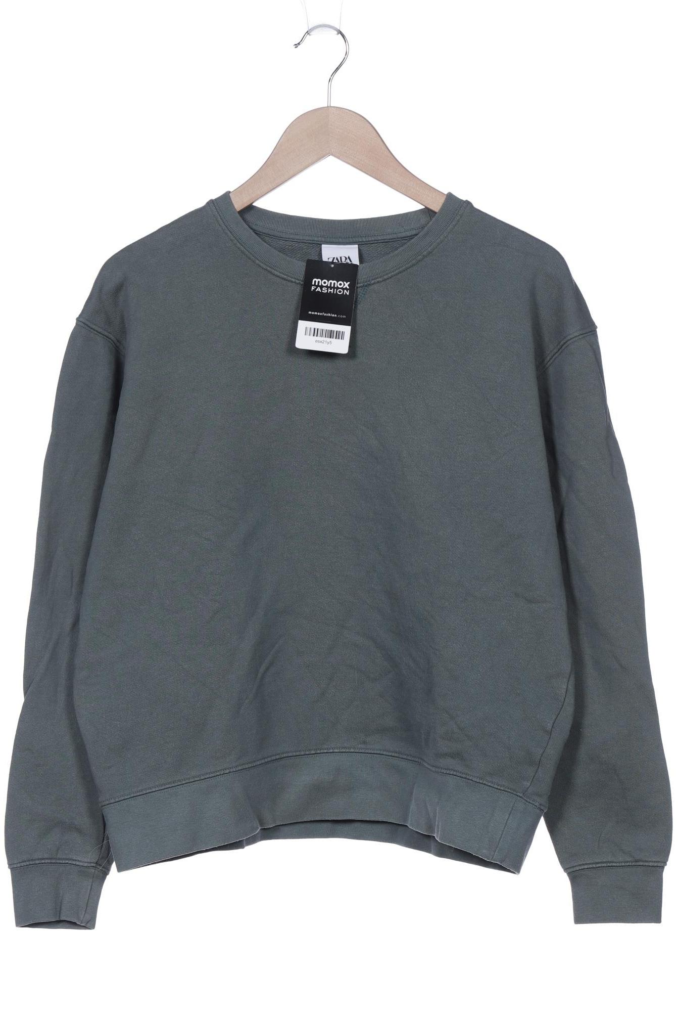 

Zara Damen Sweatshirt, grün, Gr. 38