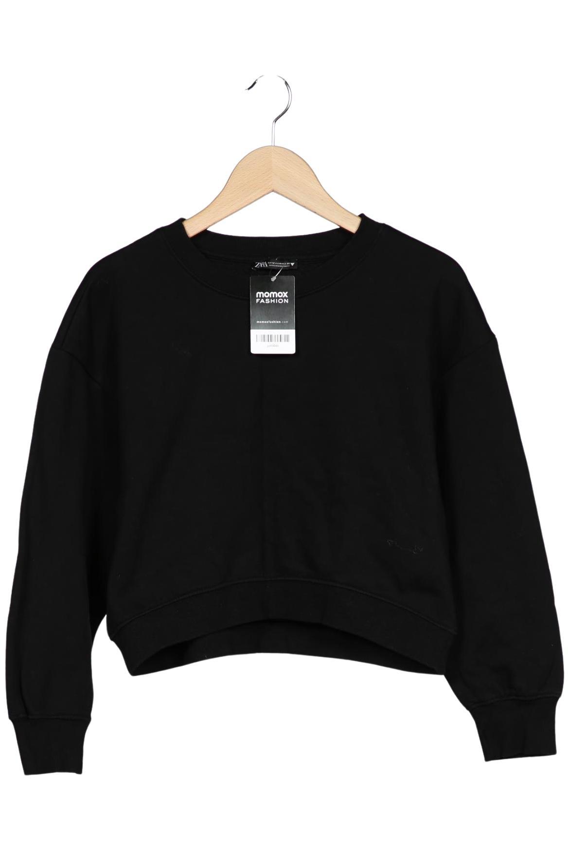 

Zara Damen Sweatshirt, schwarz, Gr. 38