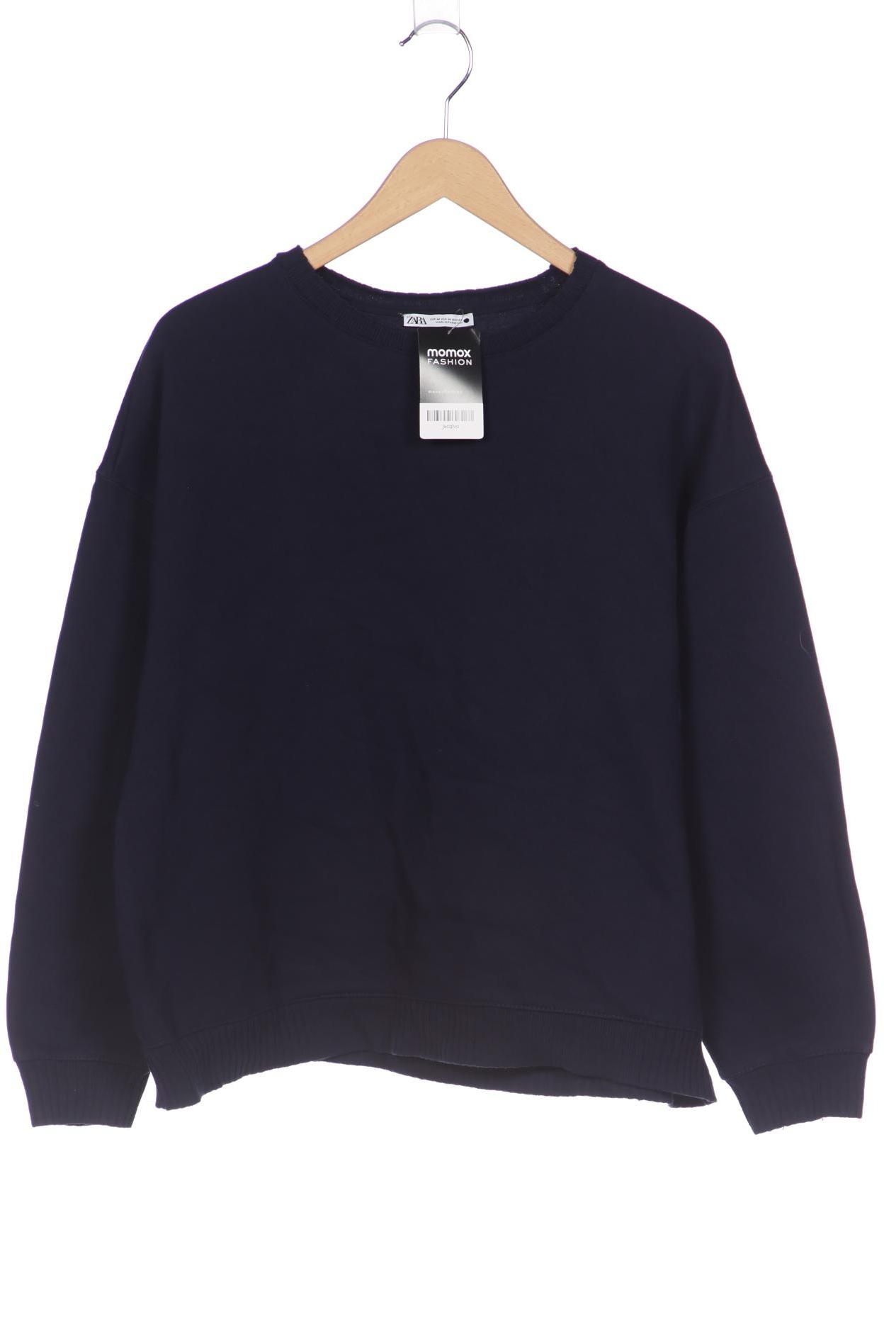 

ZARA Damen Sweatshirt, marineblau