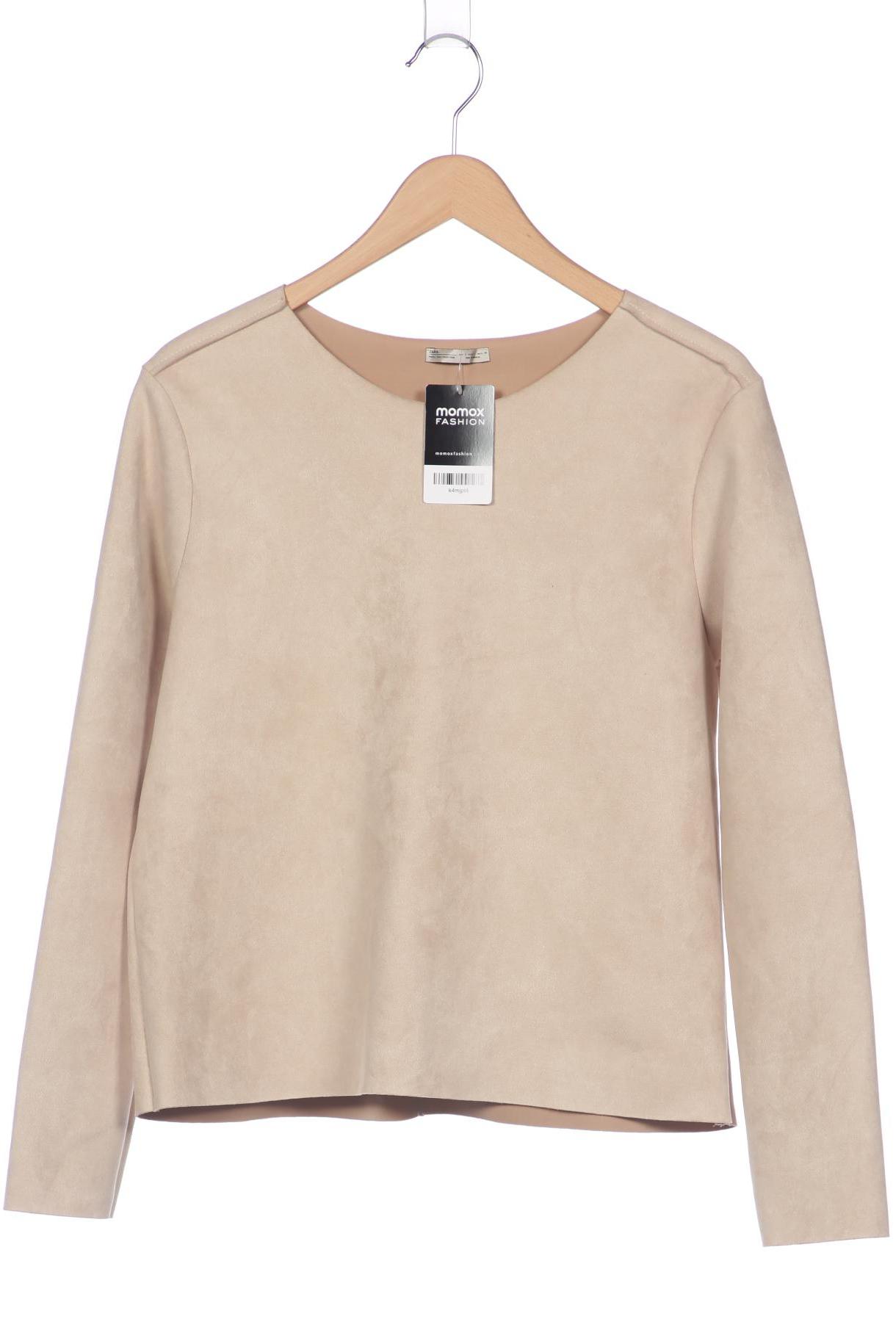 

Zara Damen Sweatshirt, beige, Gr. 42