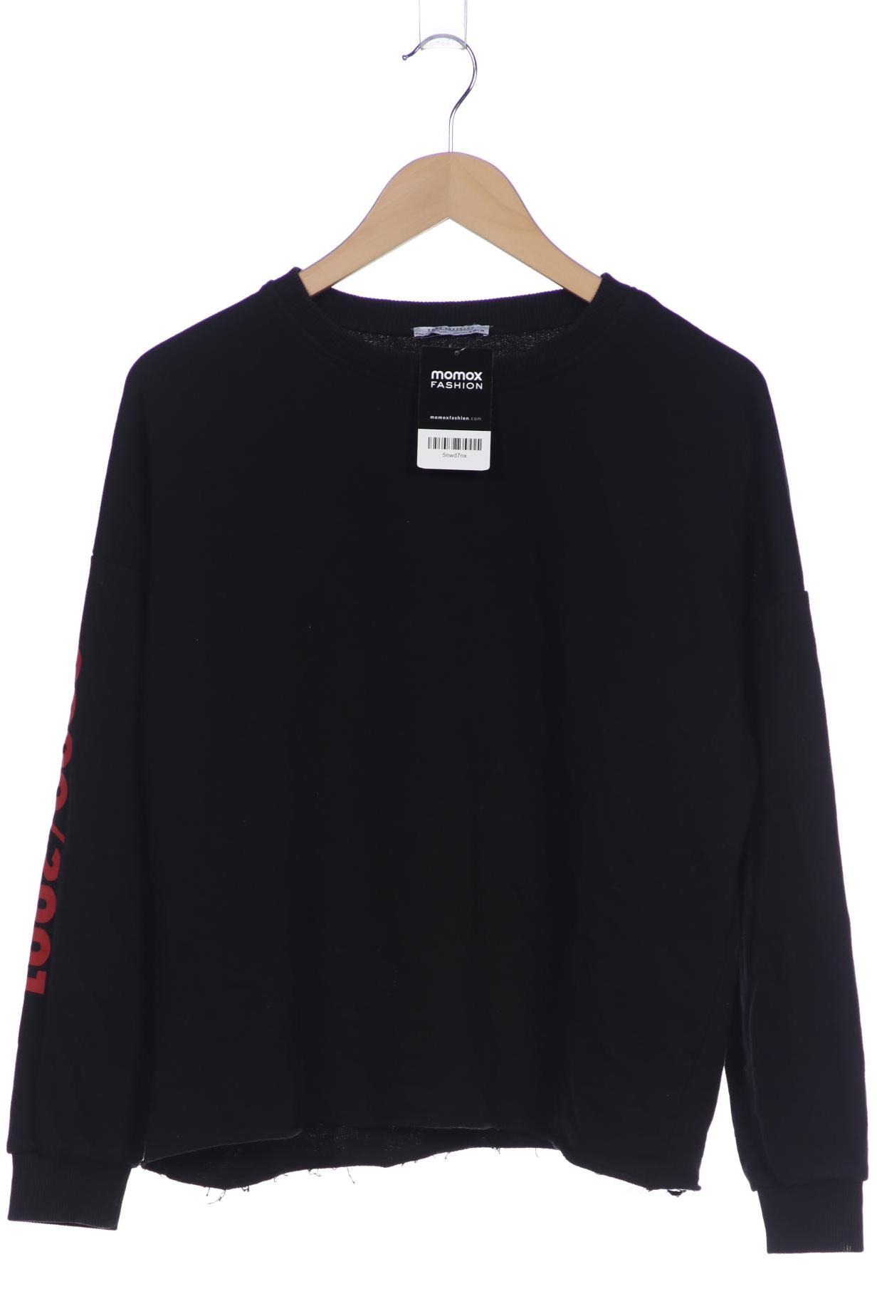 

Zara Damen Sweatshirt, schwarz, Gr. 38