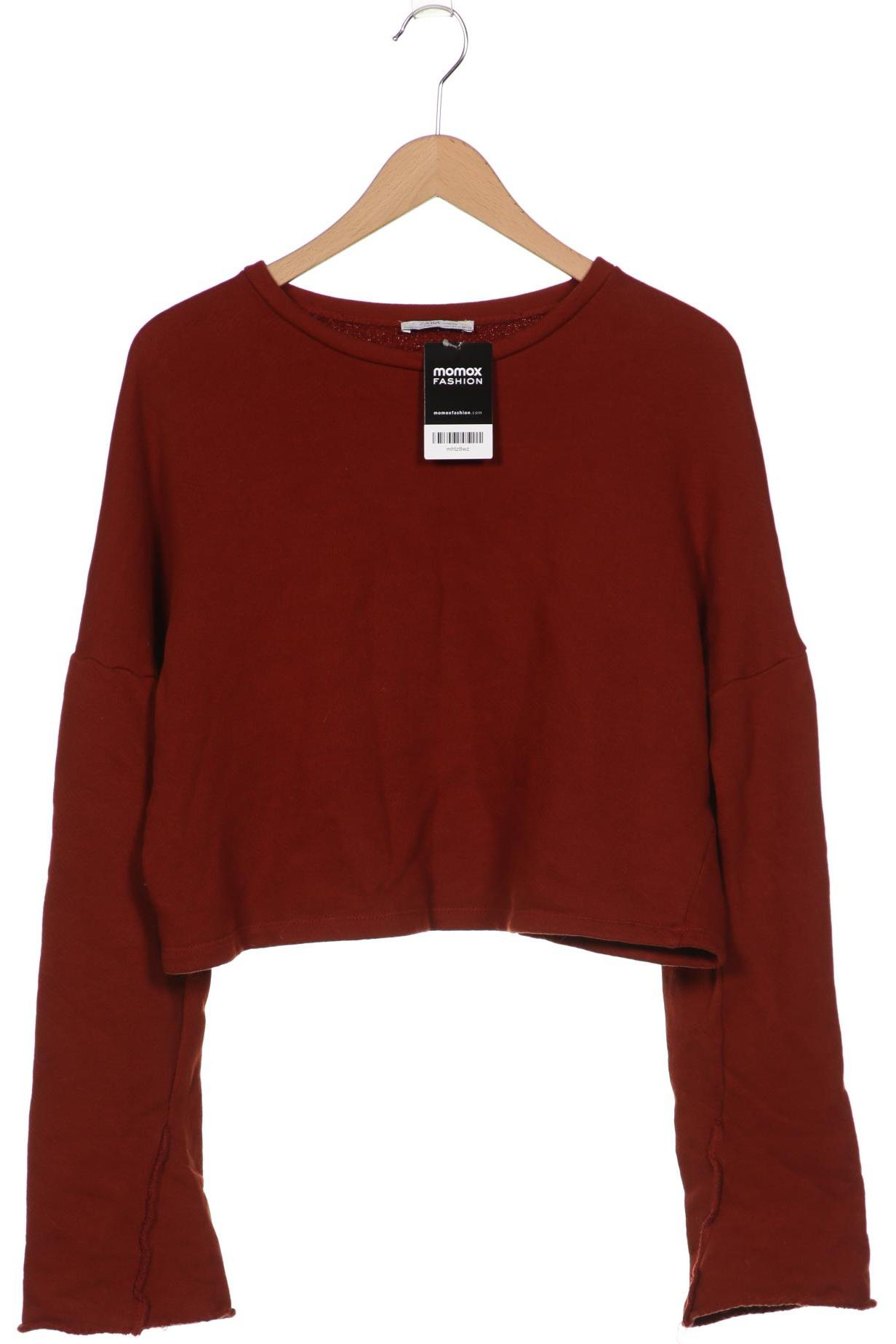 

Zara Damen Sweatshirt, braun, Gr. 38