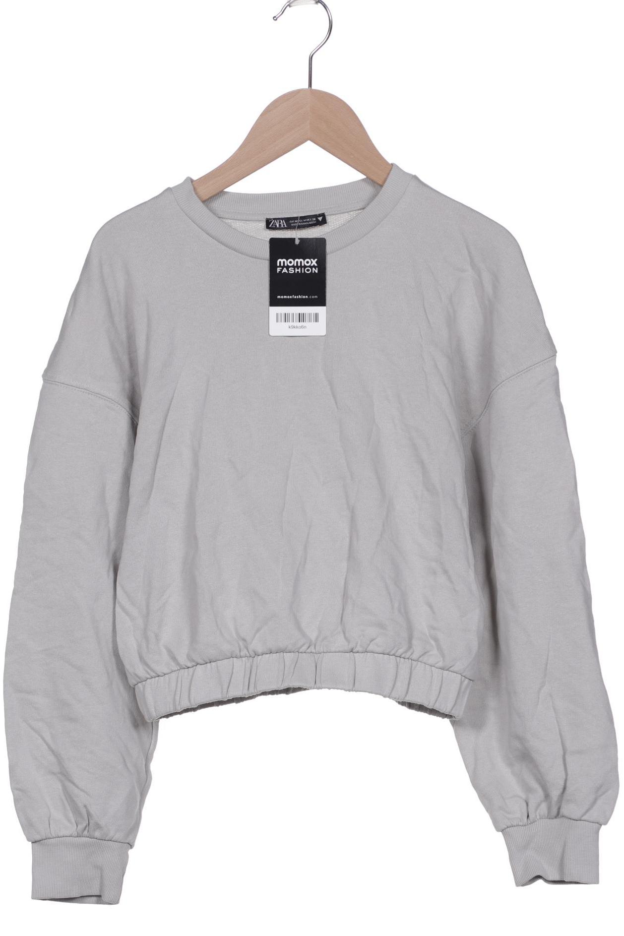 

ZARA Damen Sweatshirt, hellgrün