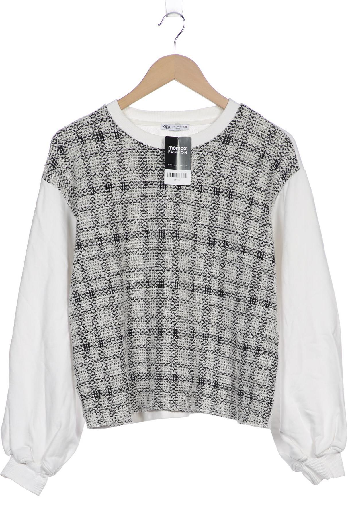 

Zara Damen Sweatshirt, weiß, Gr. 42