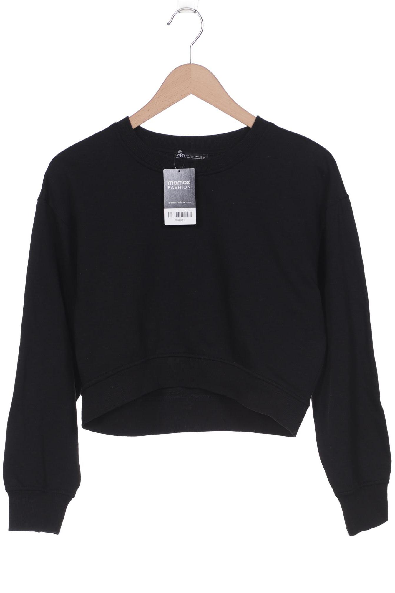 

Zara Damen Sweatshirt, schwarz, Gr. 36