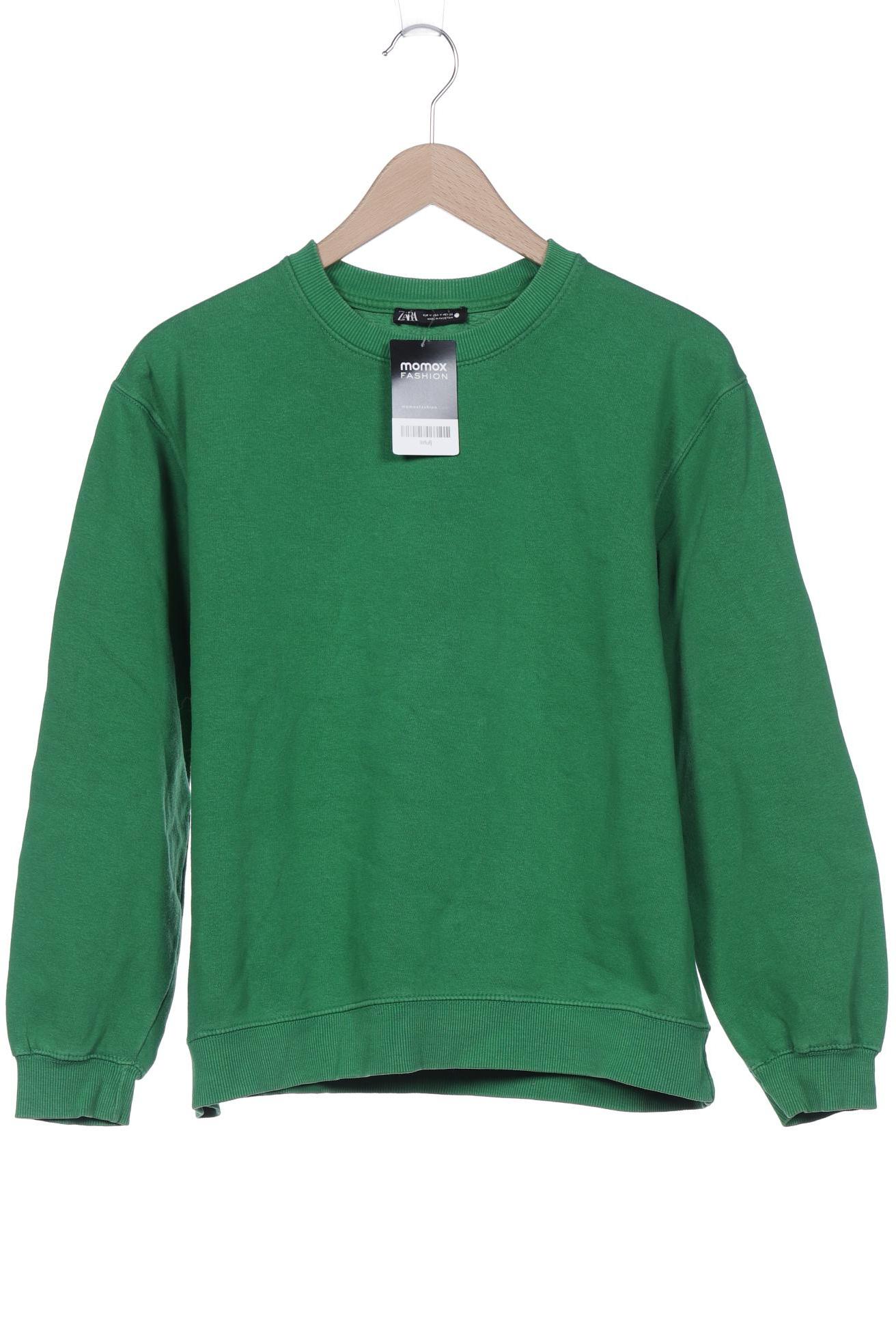 

Zara Damen Sweatshirt, grün, Gr. 38