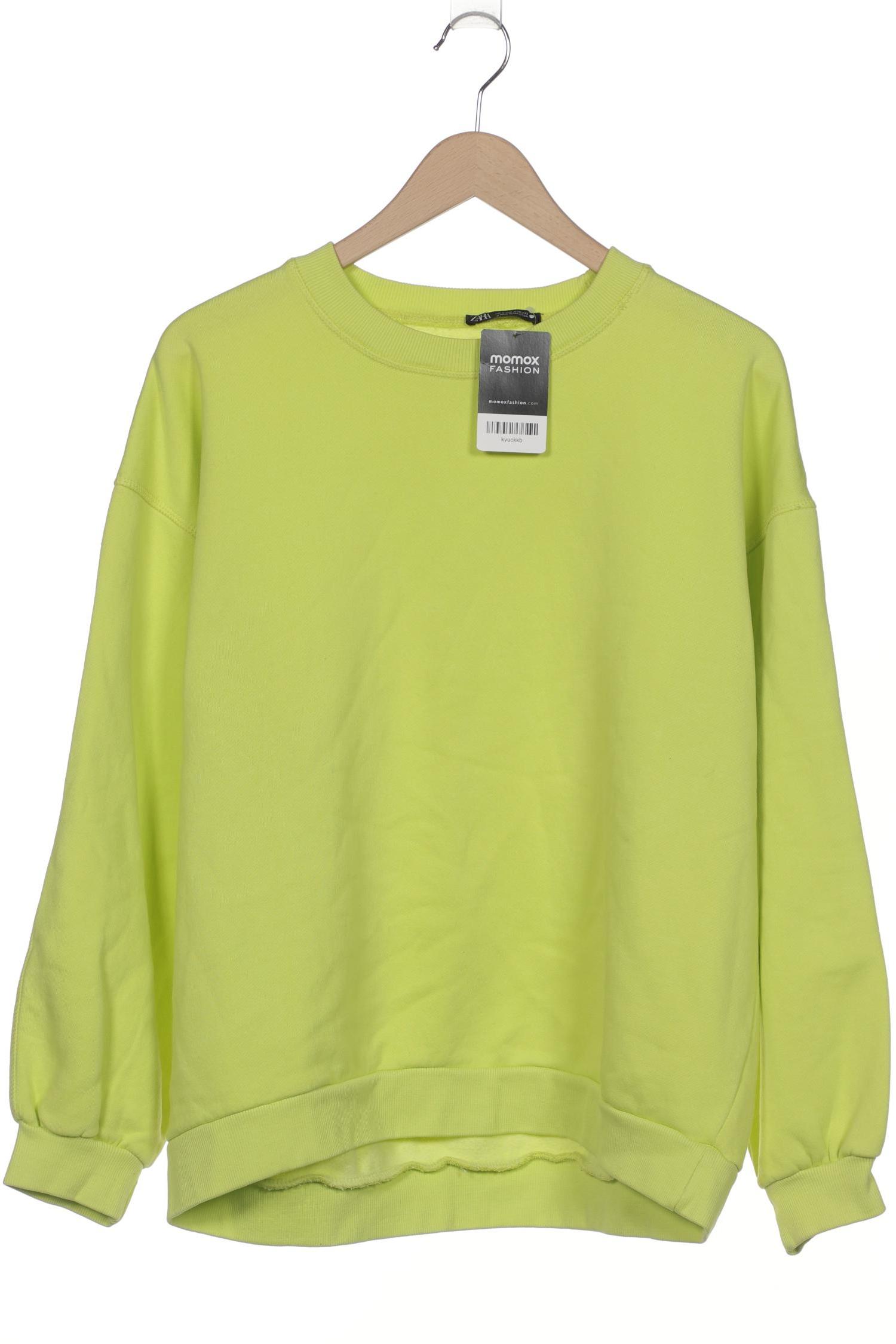 

Zara Damen Sweatshirt, hellgrün, Gr. 38