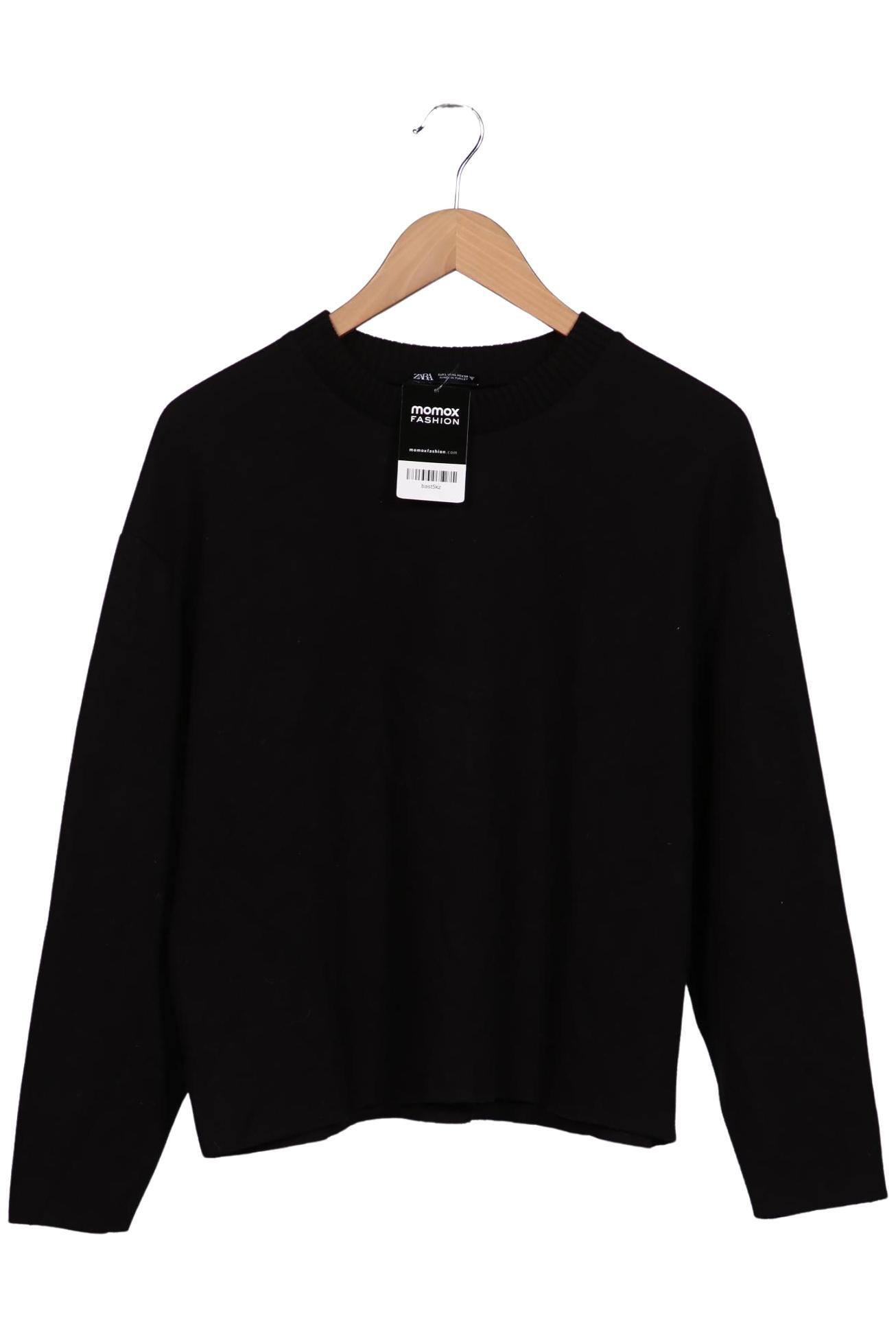 

Zara Damen Sweatshirt, schwarz, Gr. 42