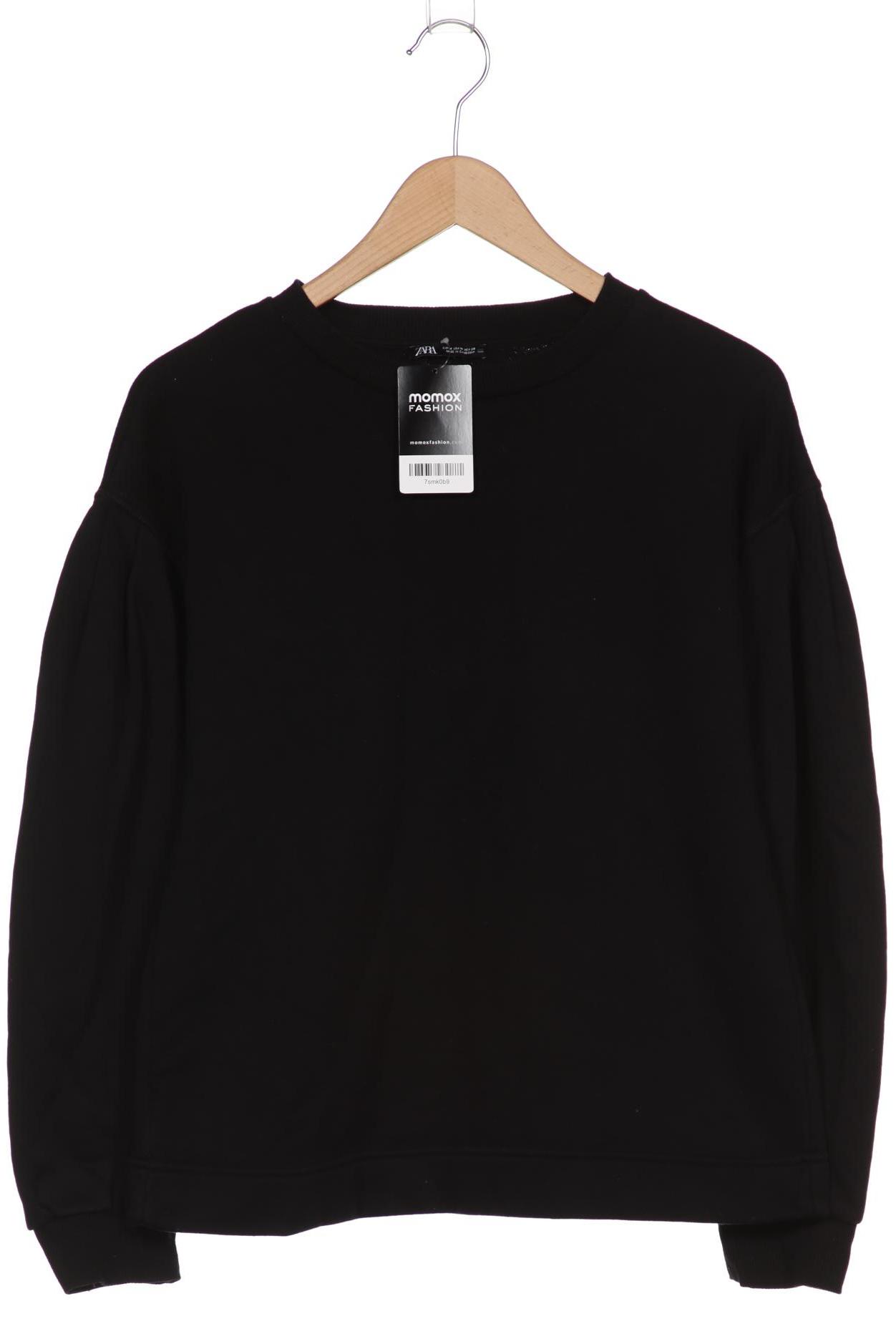 

Zara Damen Sweatshirt, schwarz, Gr. 38