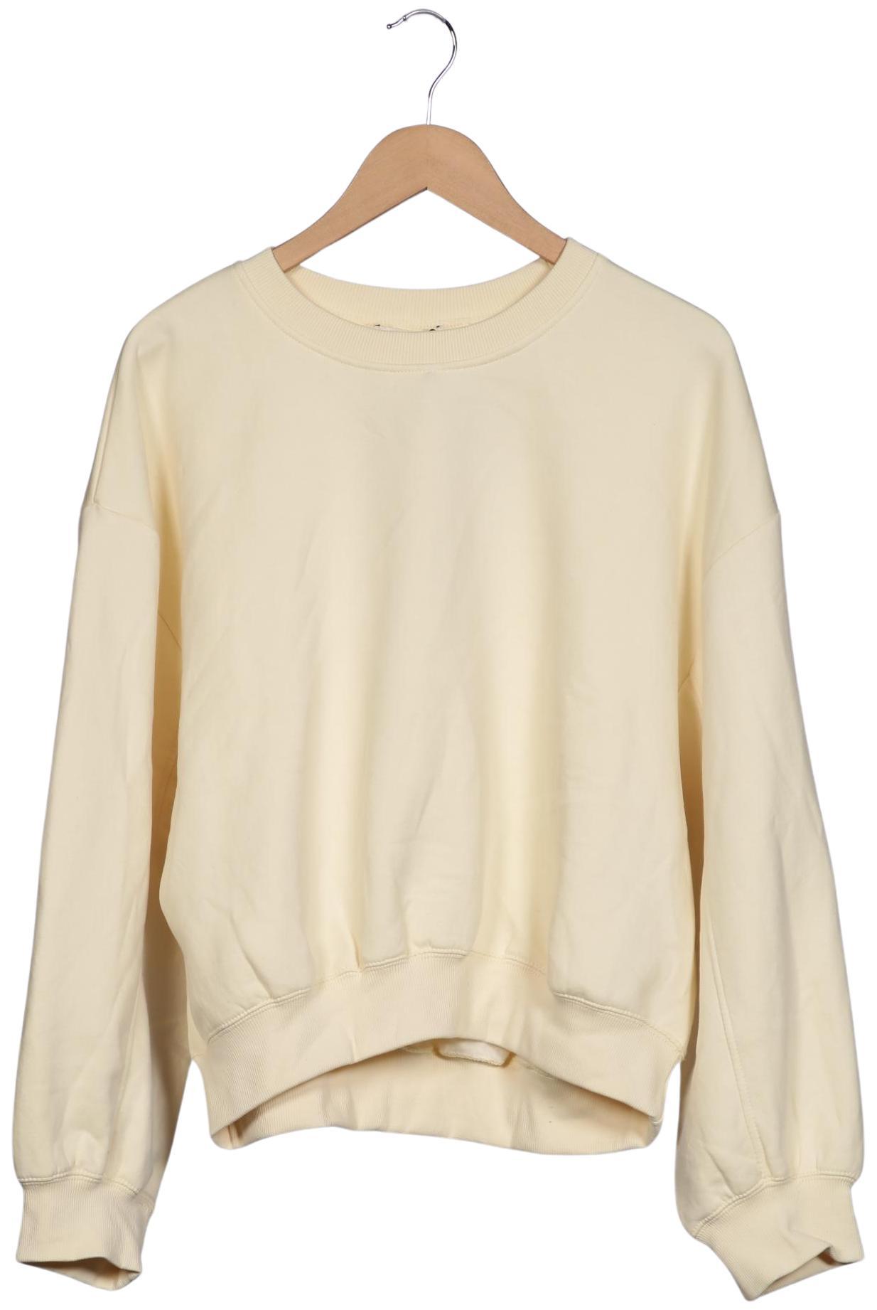 

Zara Damen Sweatshirt, cremeweiß, Gr. 42