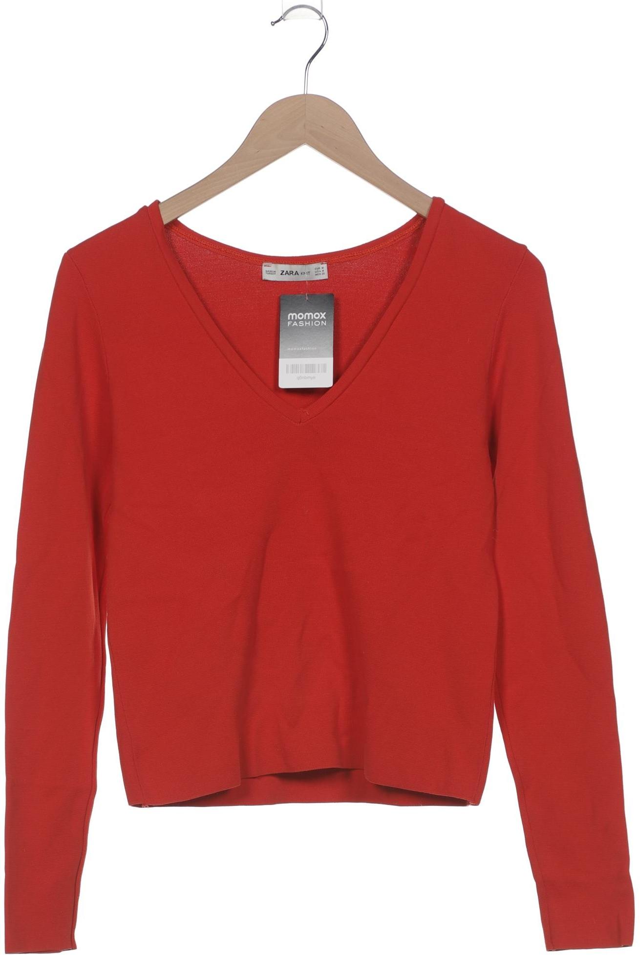 

Zara Damen Sweatshirt, rot, Gr. 38