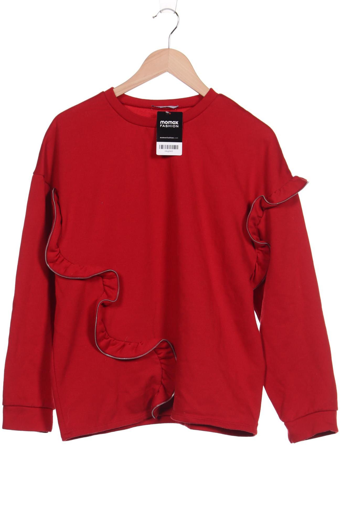 

Zara Damen Sweatshirt, rot, Gr. 38