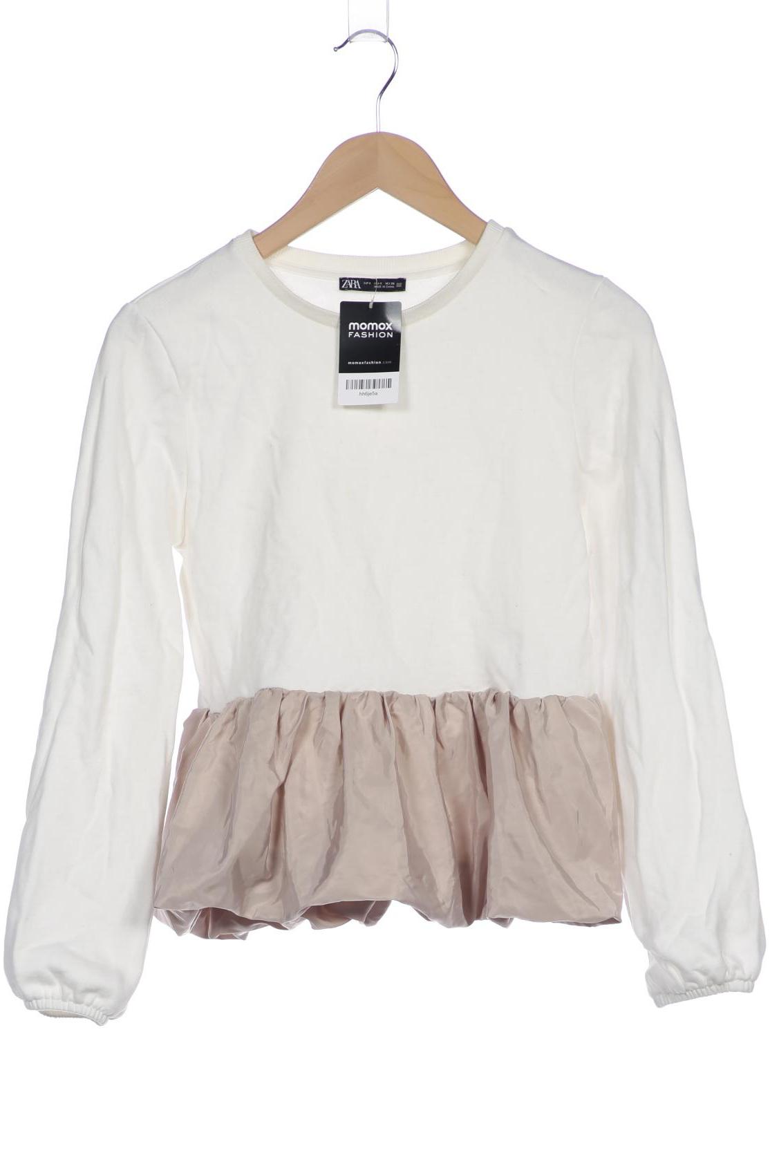 

Zara Damen Sweatshirt, weiß, Gr. 36