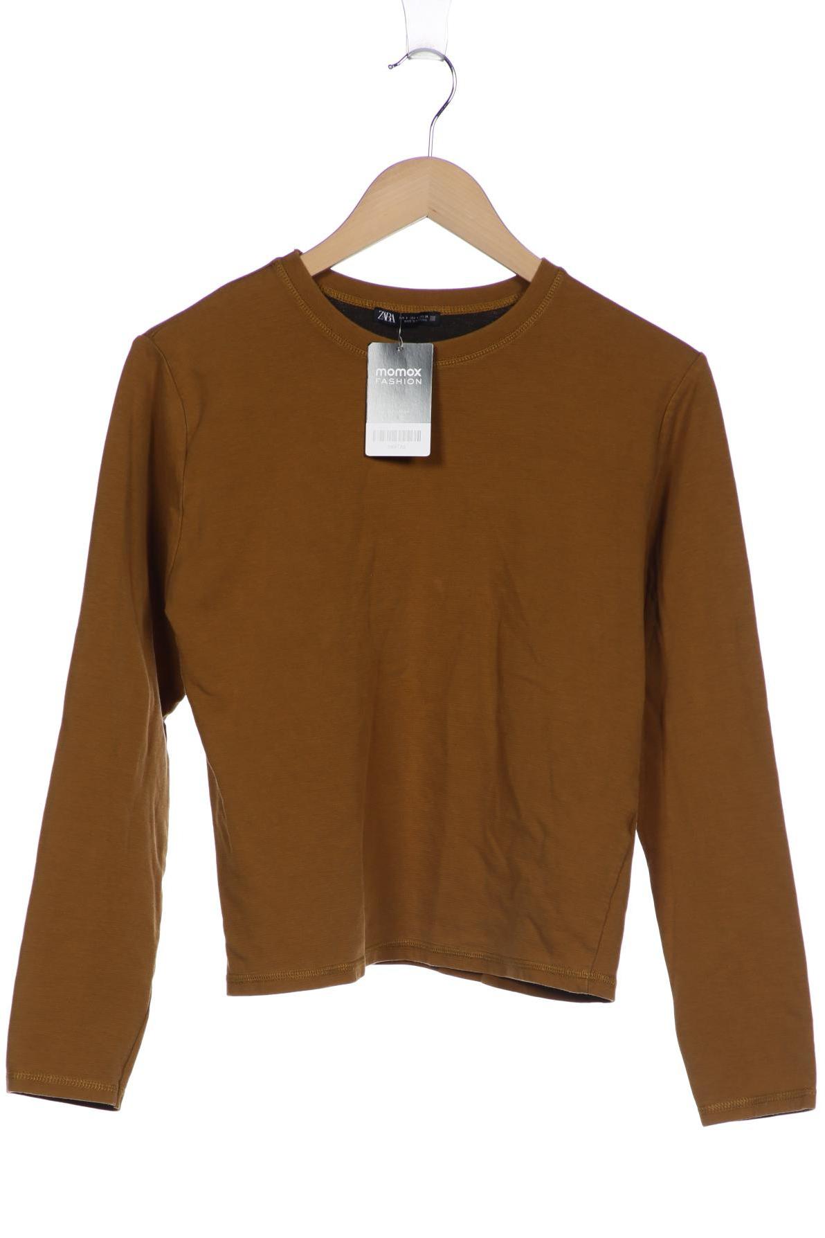 

Zara Damen Sweatshirt, braun, Gr. 36