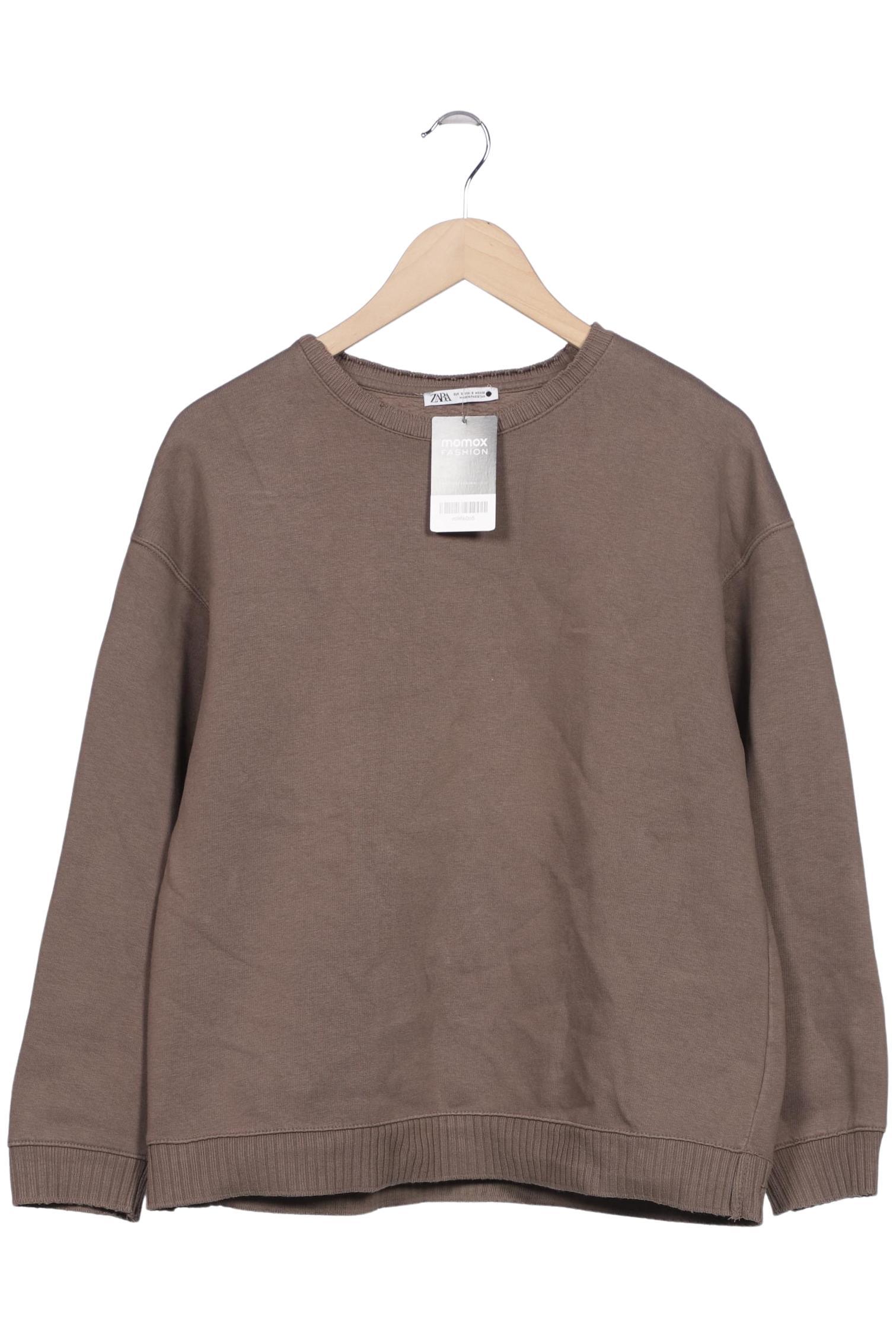 

Zara Damen Sweatshirt, braun, Gr. 36