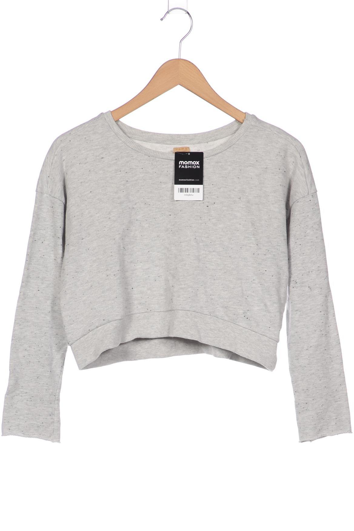 

Zara Damen Sweatshirt, grau, Gr. 38
