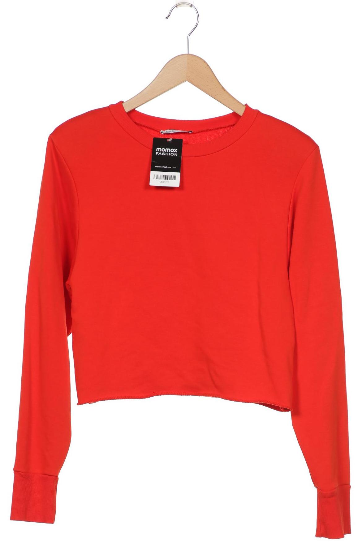 

ZARA Damen Sweatshirt, rot