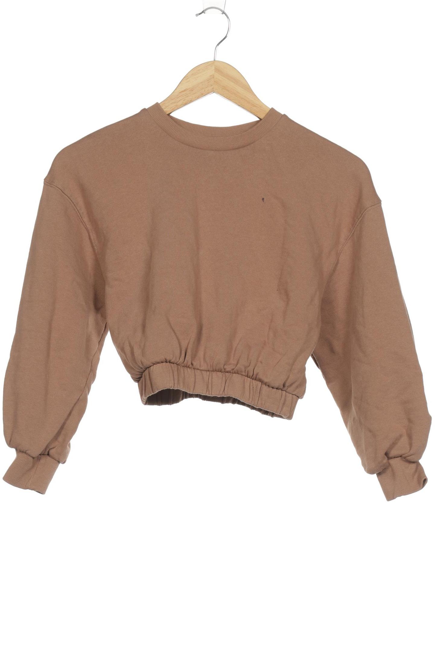 

ZARA Damen Sweatshirt, braun