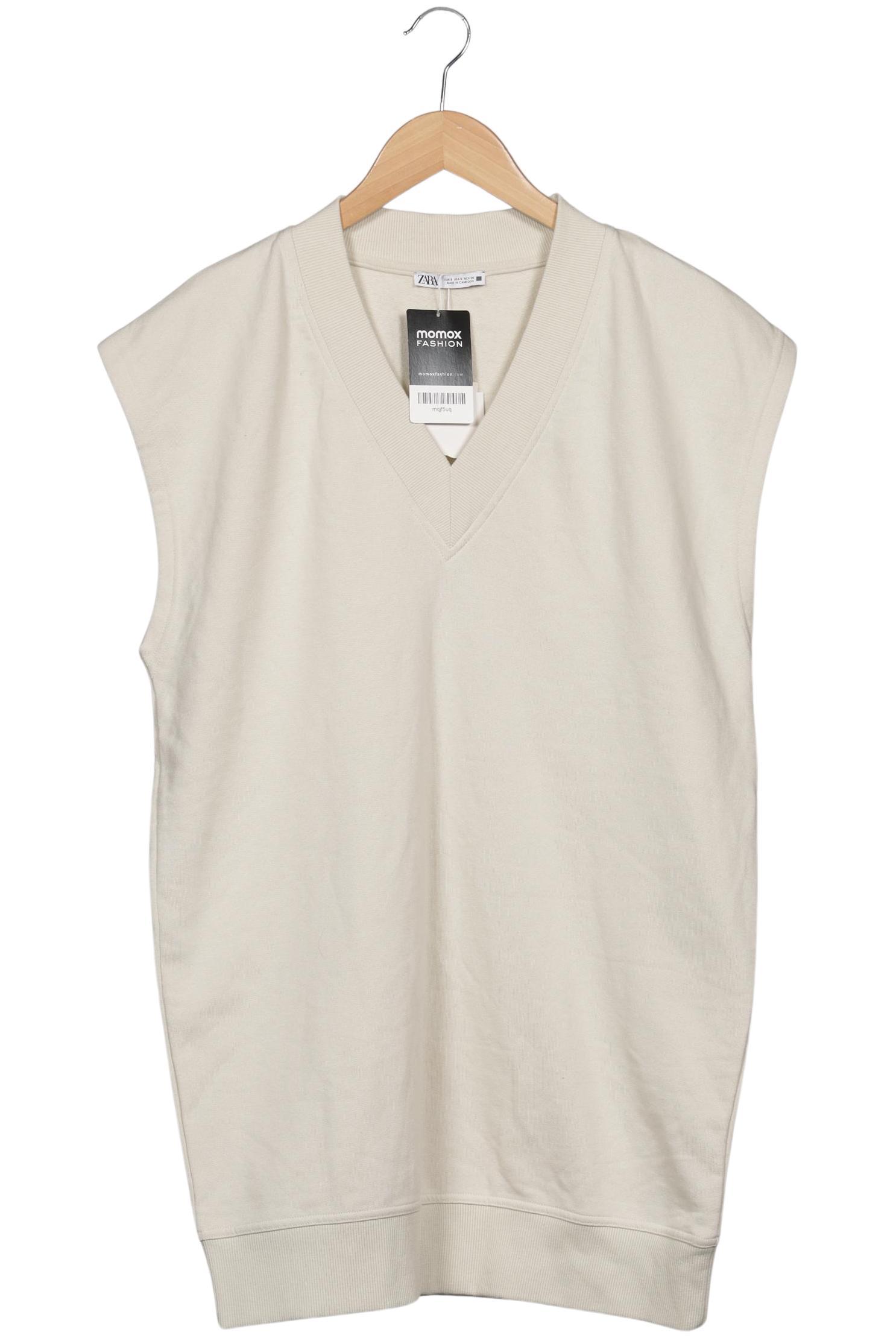 

Zara Damen Sweatshirt, beige, Gr. 36