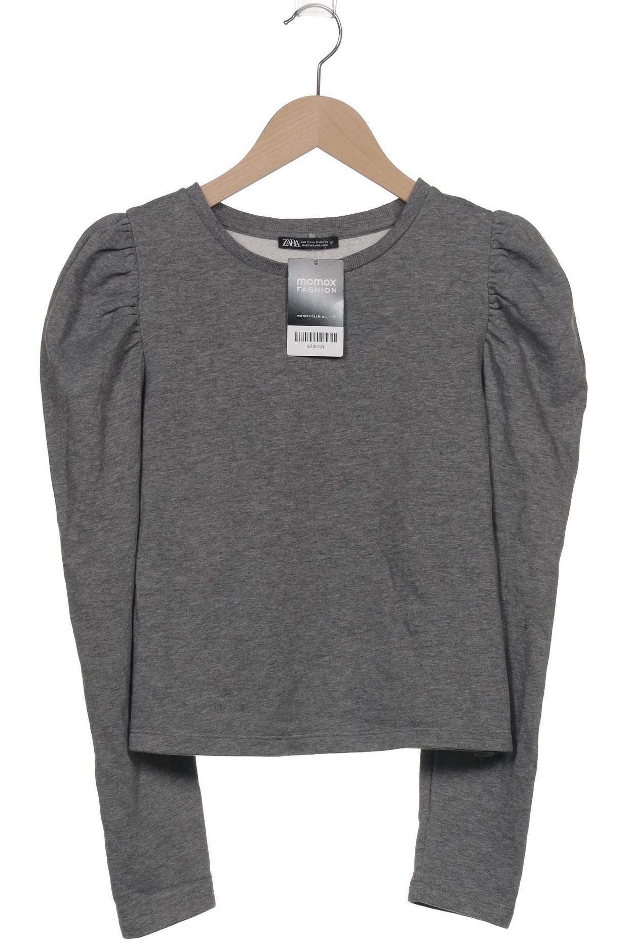 

Zara Damen Sweatshirt, grau, Gr. 36