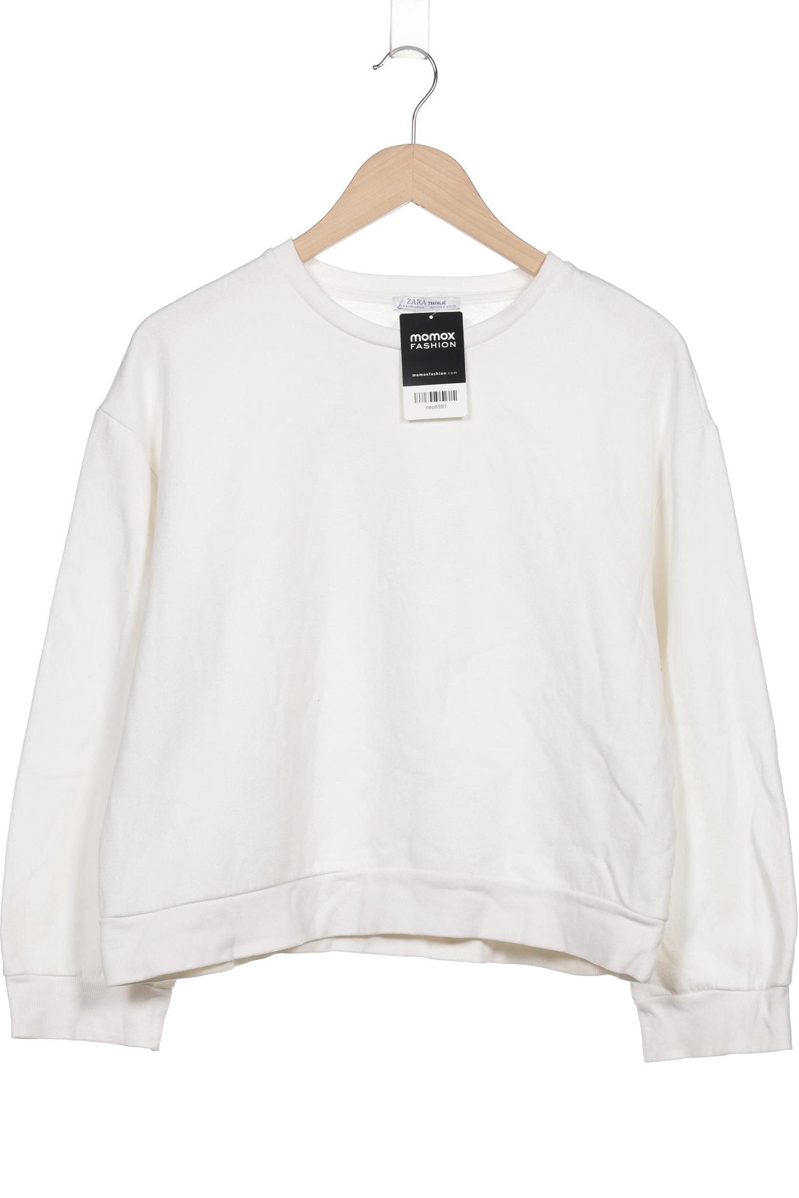

Zara Damen Sweatshirt, weiß, Gr. 38
