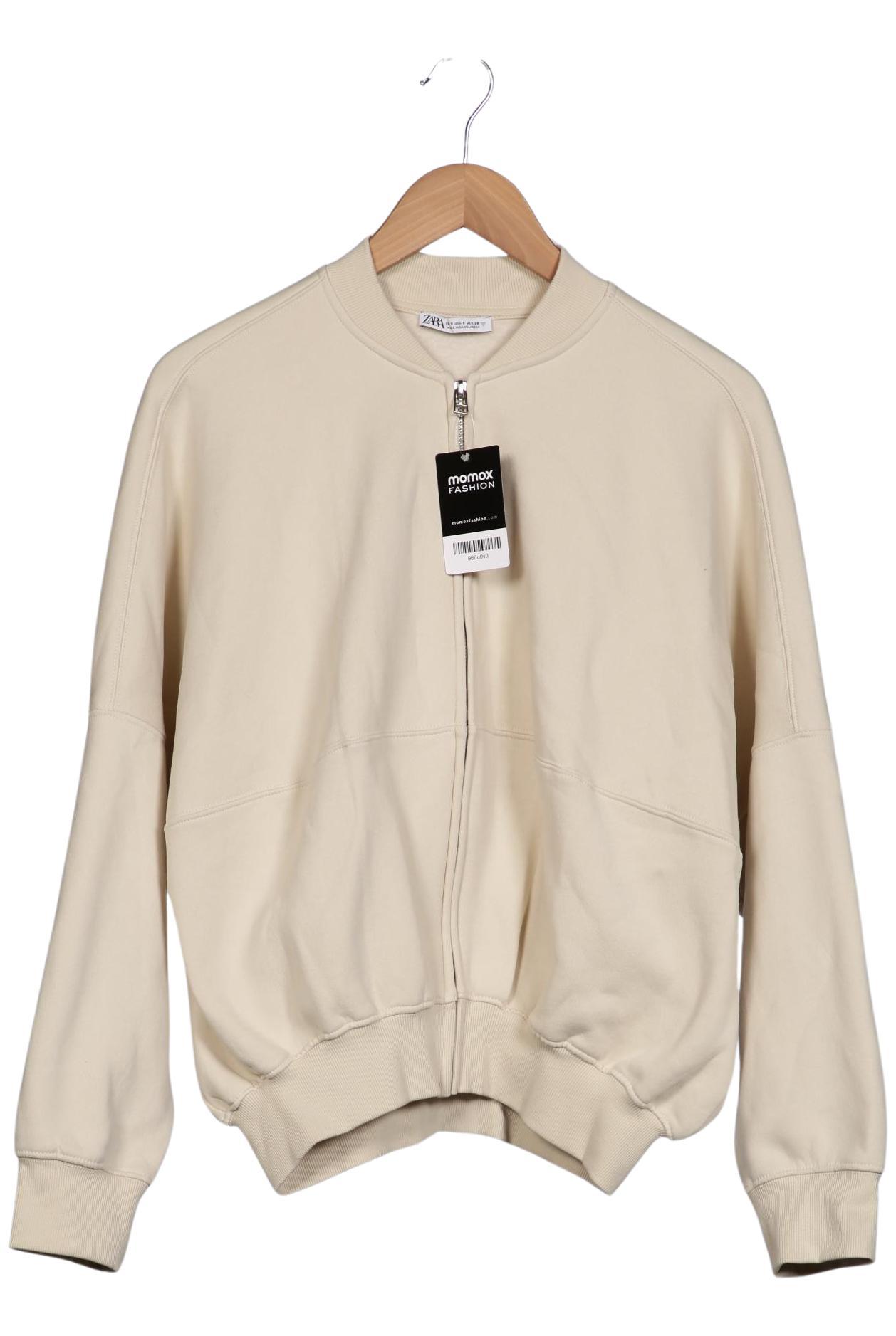 

Zara Damen Sweatshirt, beige, Gr. 36