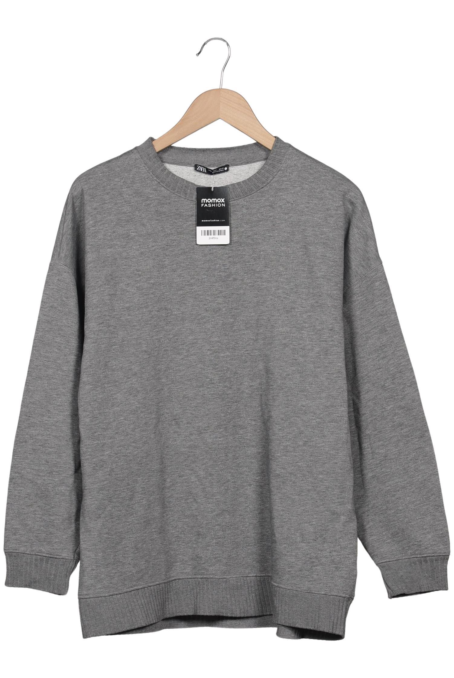 

Zara Damen Sweatshirt, grau, Gr. 42
