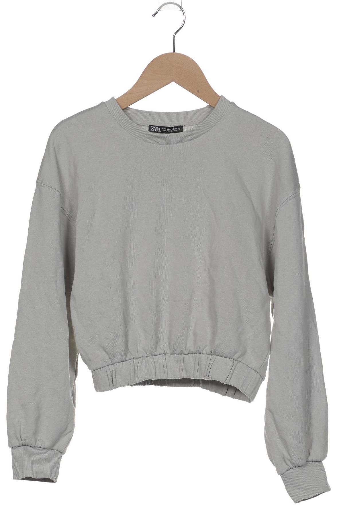 

Zara Damen Sweatshirt, hellgrün, Gr. 36