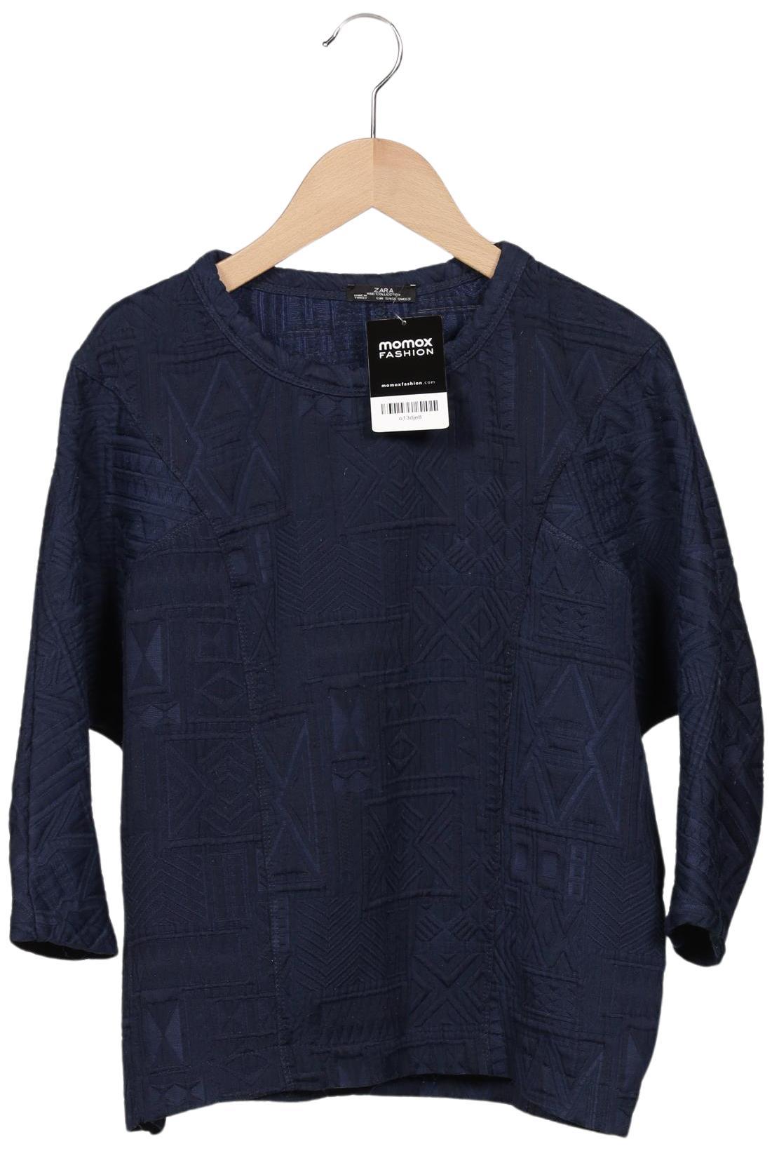 

Zara Damen Sweatshirt, marineblau, Gr. 36