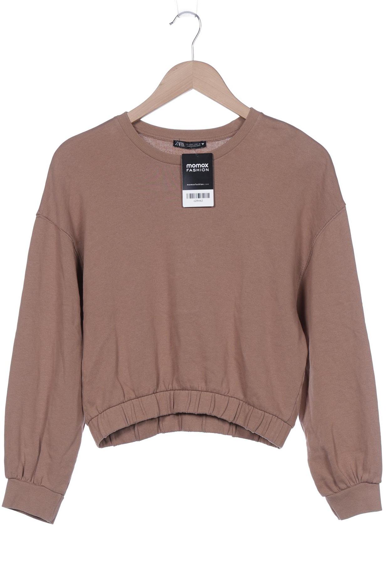 

Zara Damen Sweatshirt, braun, Gr. 42