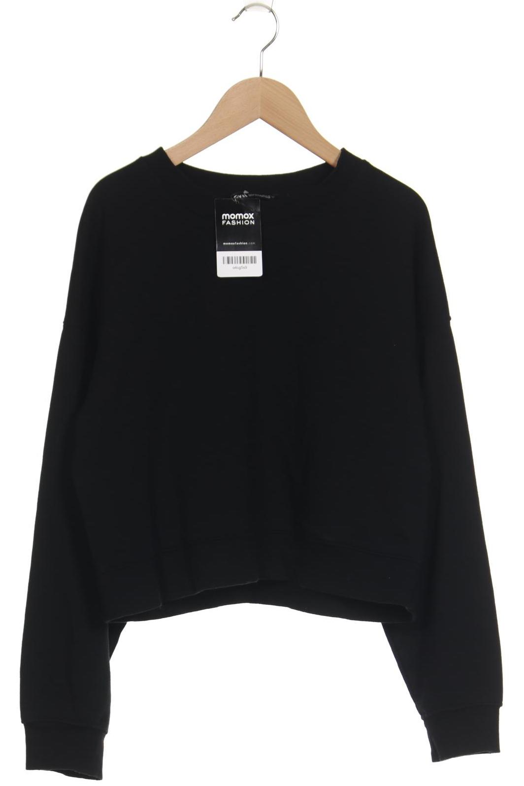 

Zara Damen Sweatshirt, schwarz, Gr. 36