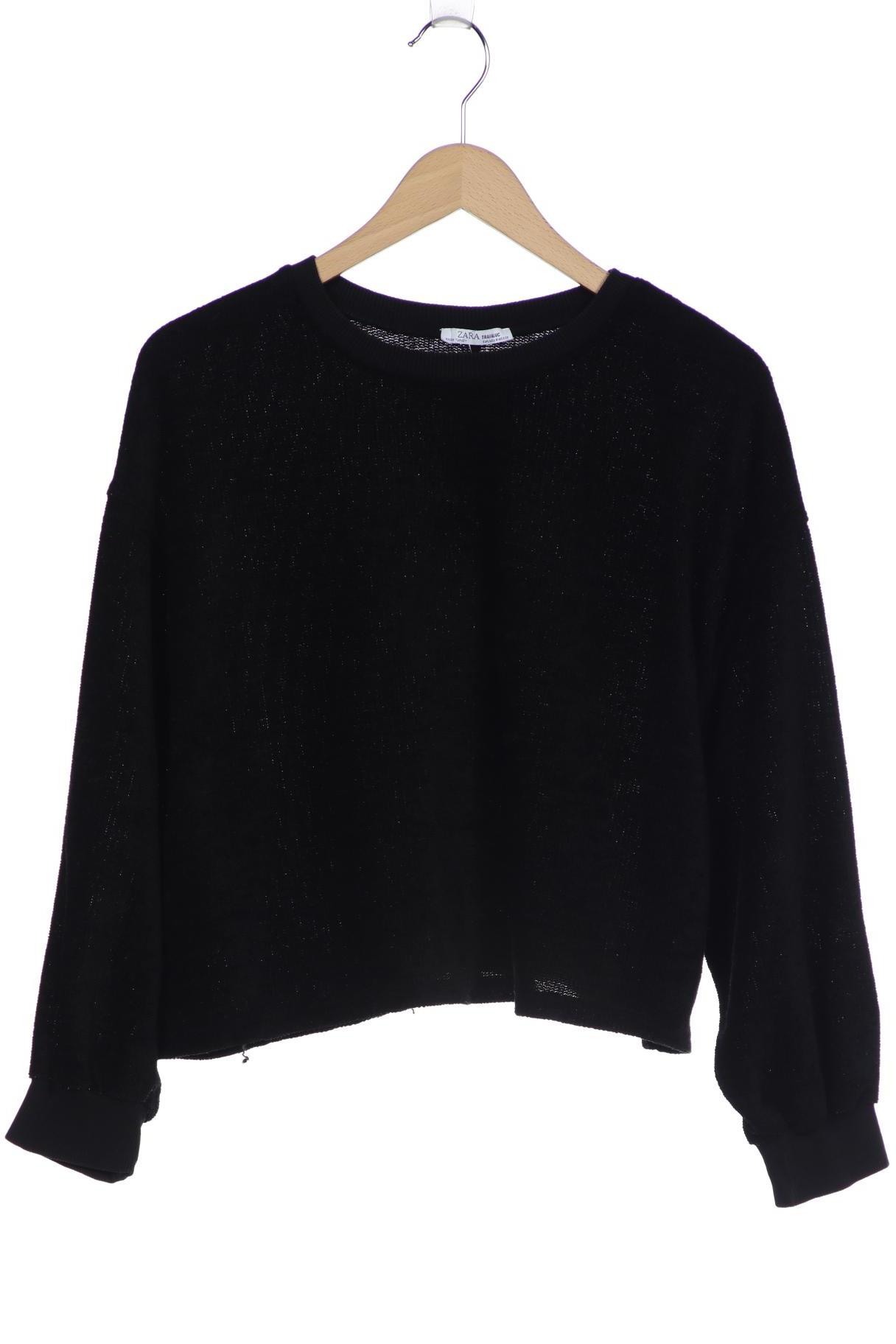 

Zara Damen Sweatshirt, schwarz, Gr. 38