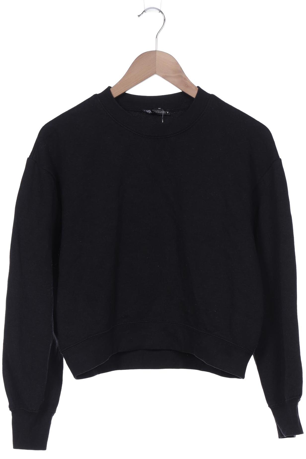 

Zara Damen Sweatshirt, schwarz, Gr. 36