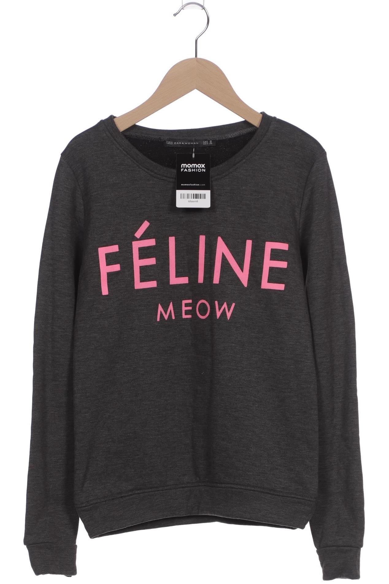

Zara Damen Sweatshirt, grau, Gr. 36