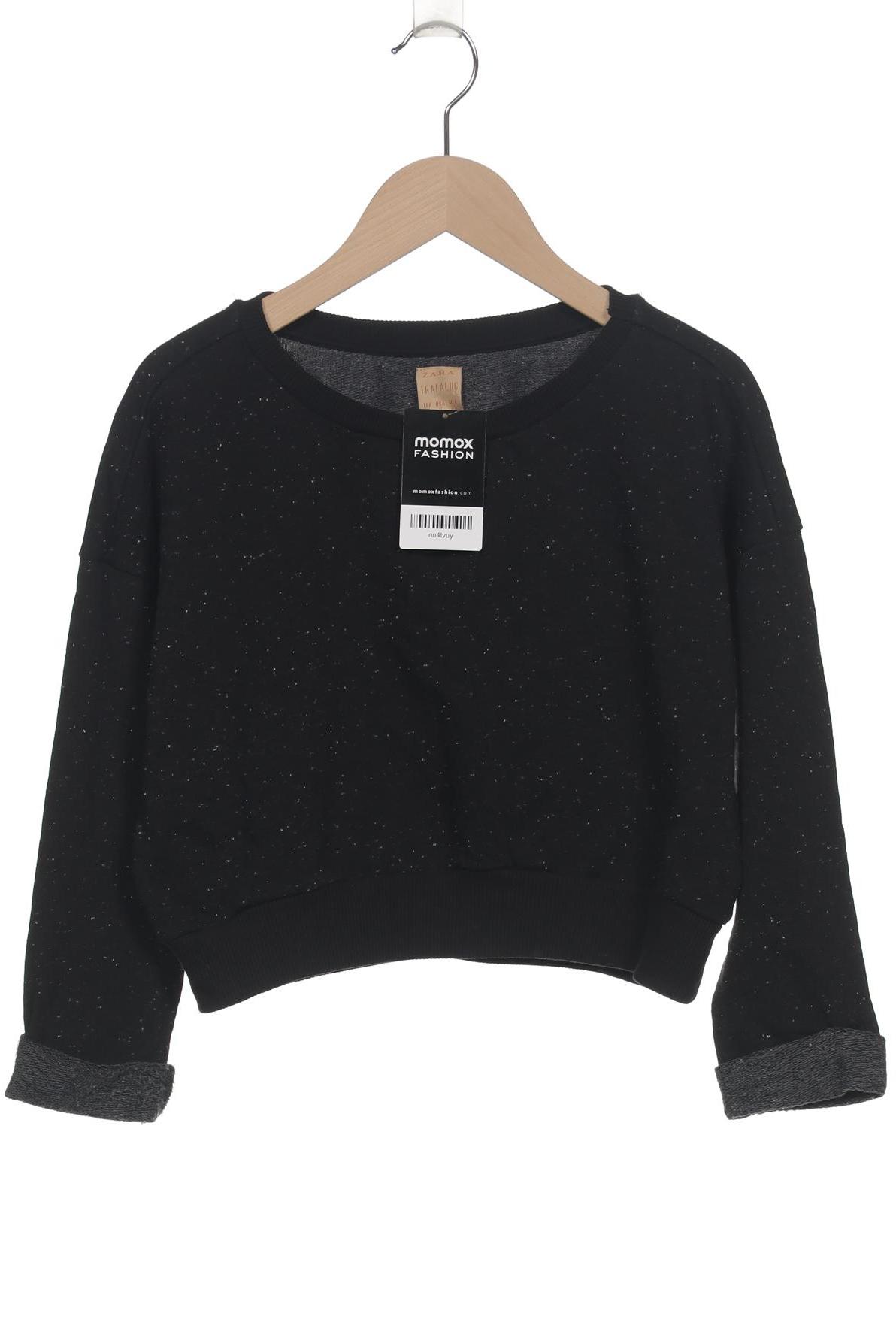 

Zara Damen Sweatshirt, schwarz, Gr. 36
