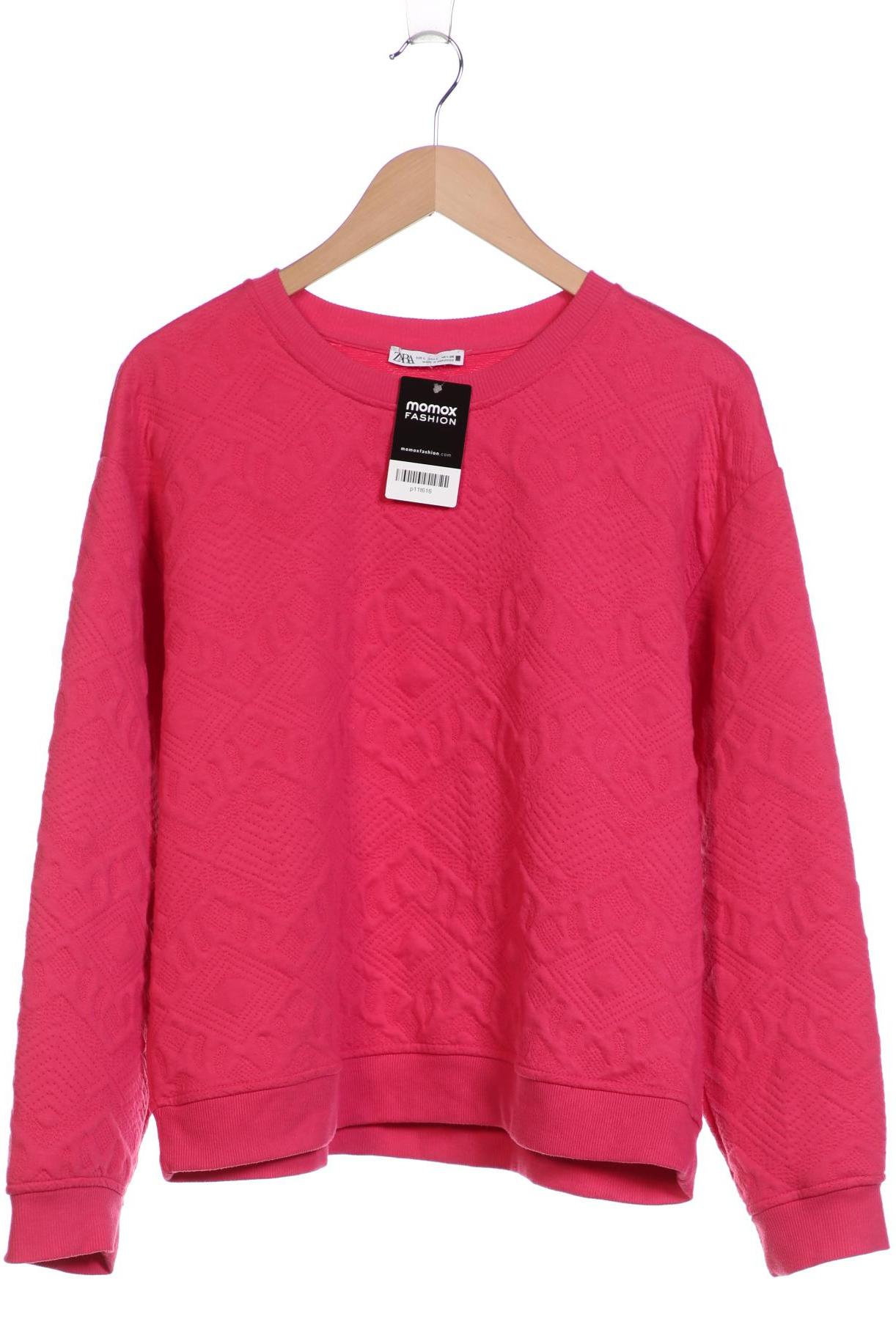 

Zara Damen Sweatshirt, pink, Gr. 42