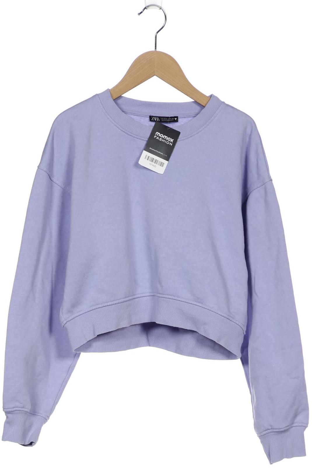 

ZARA Damen Sweatshirt, flieder